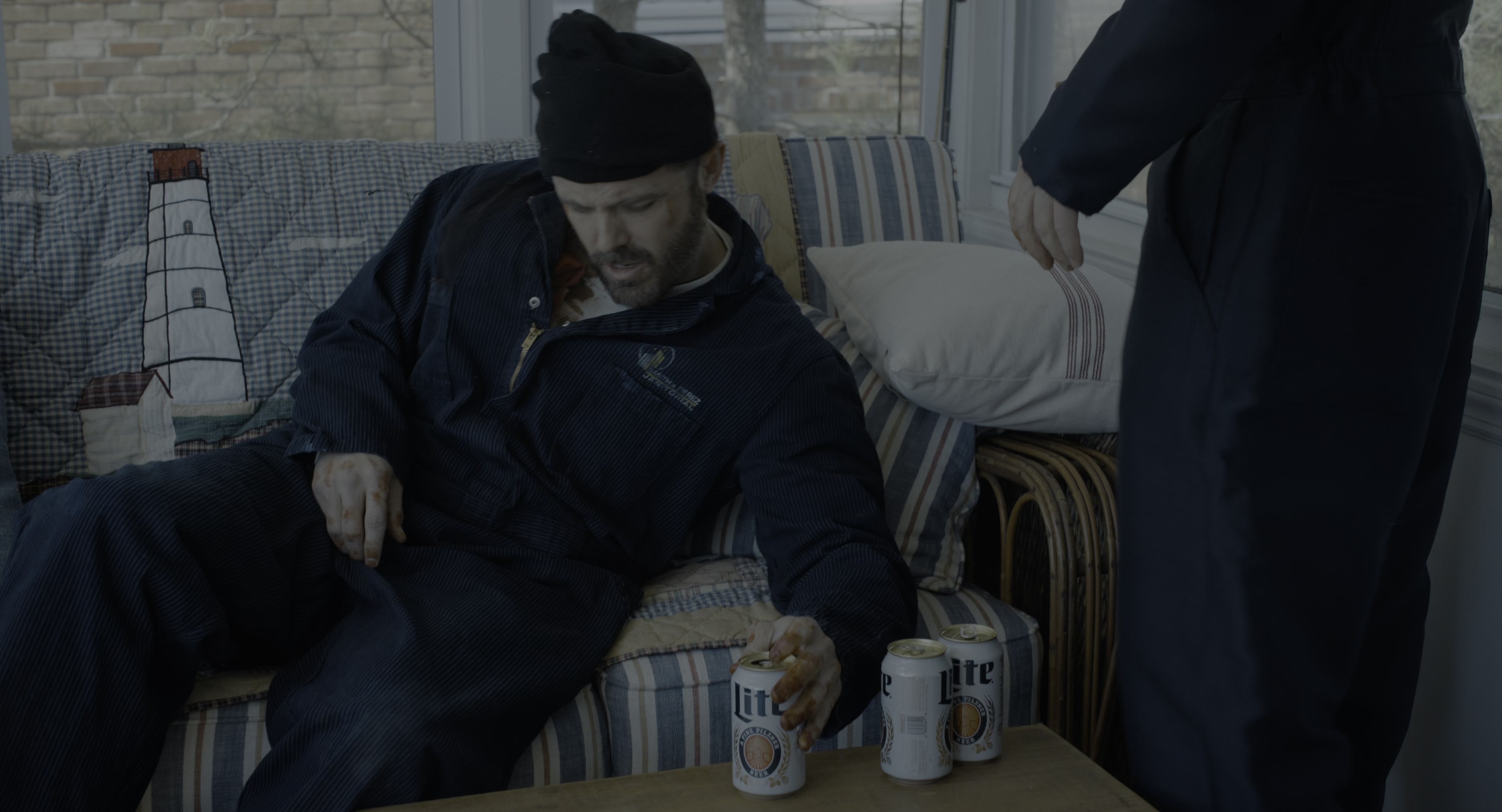 The Instigators (2024), wide, 1.85:1 — film still