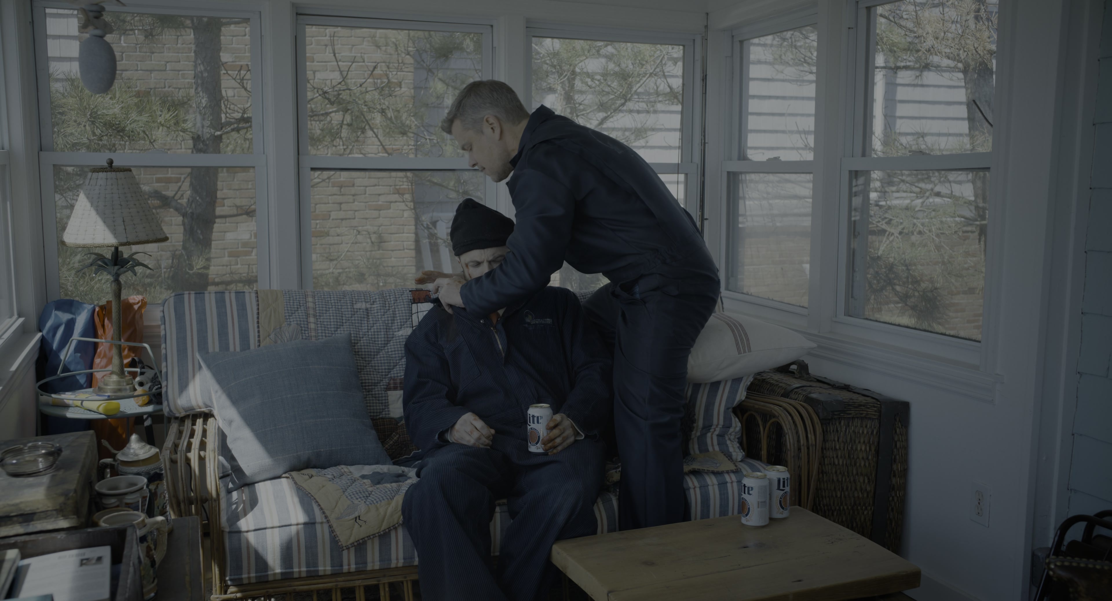 The Instigators (2024), wide, 1.85:1 — film still