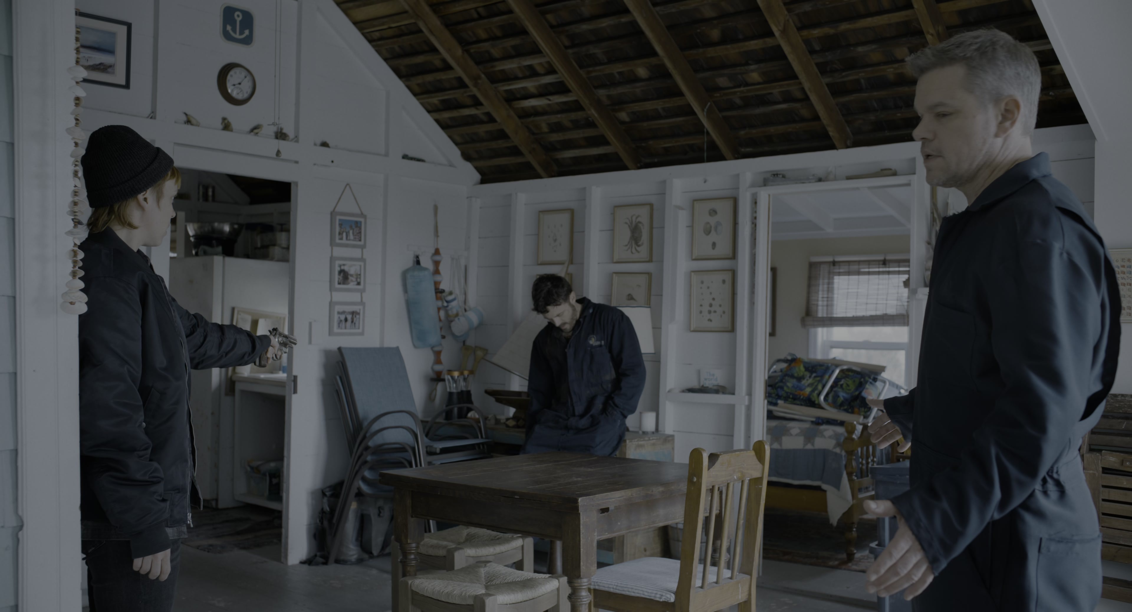 The Instigators (2024), wide, 1.85:1 — film still