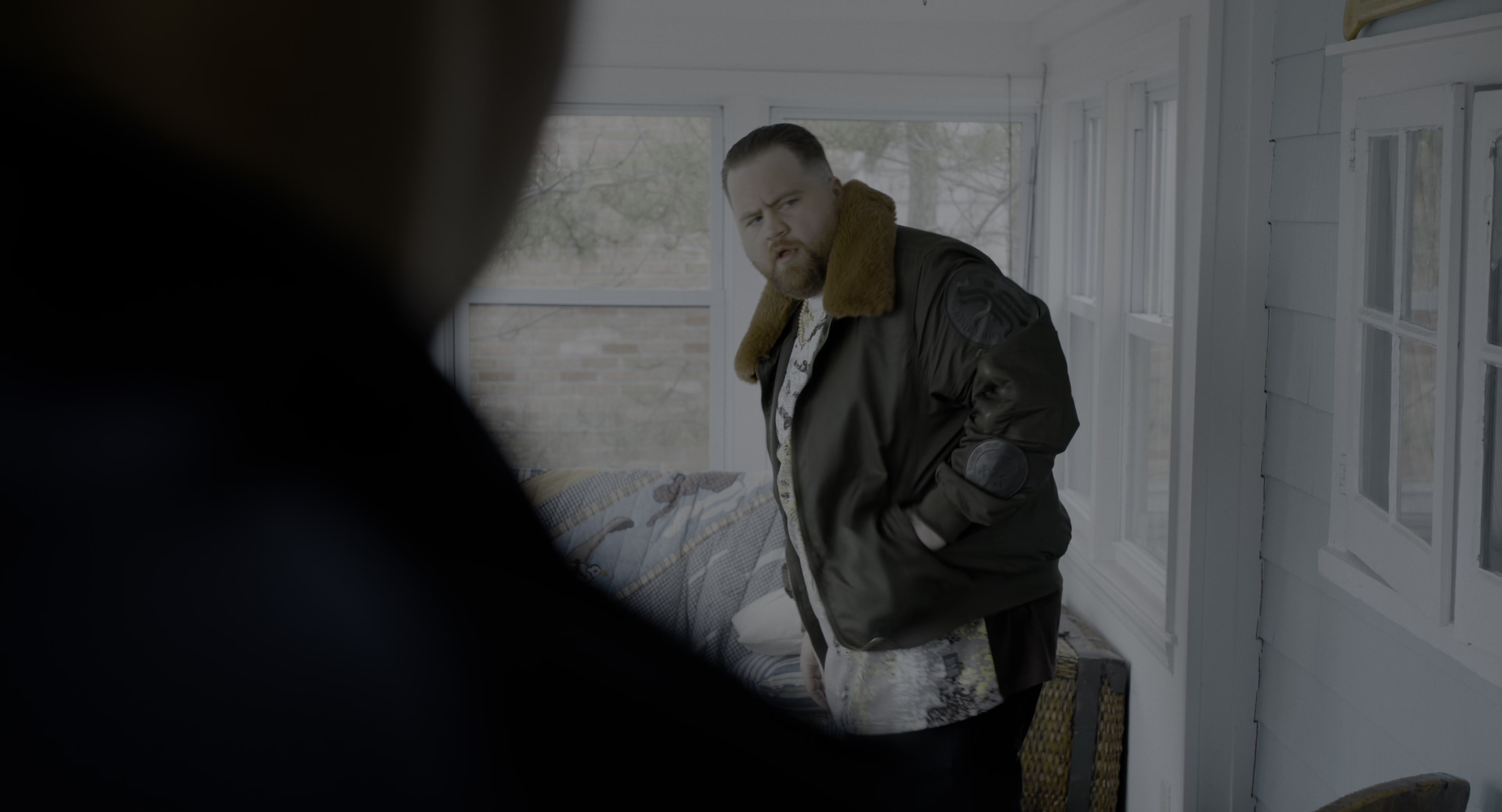 The Instigators (2024), wide, 1.85:1 — film still