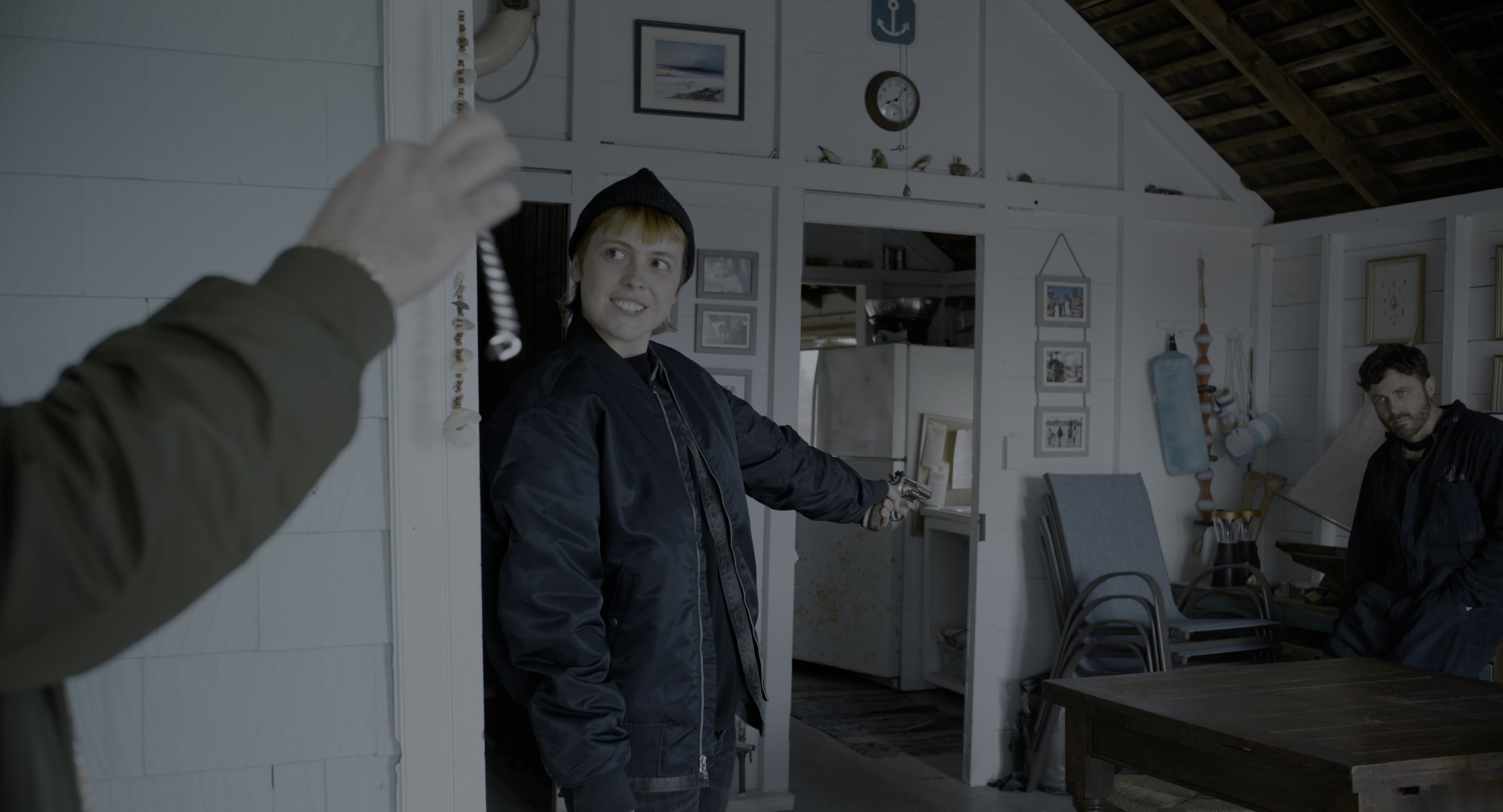 The Instigators (2024), wide, 1.85:1 — film still