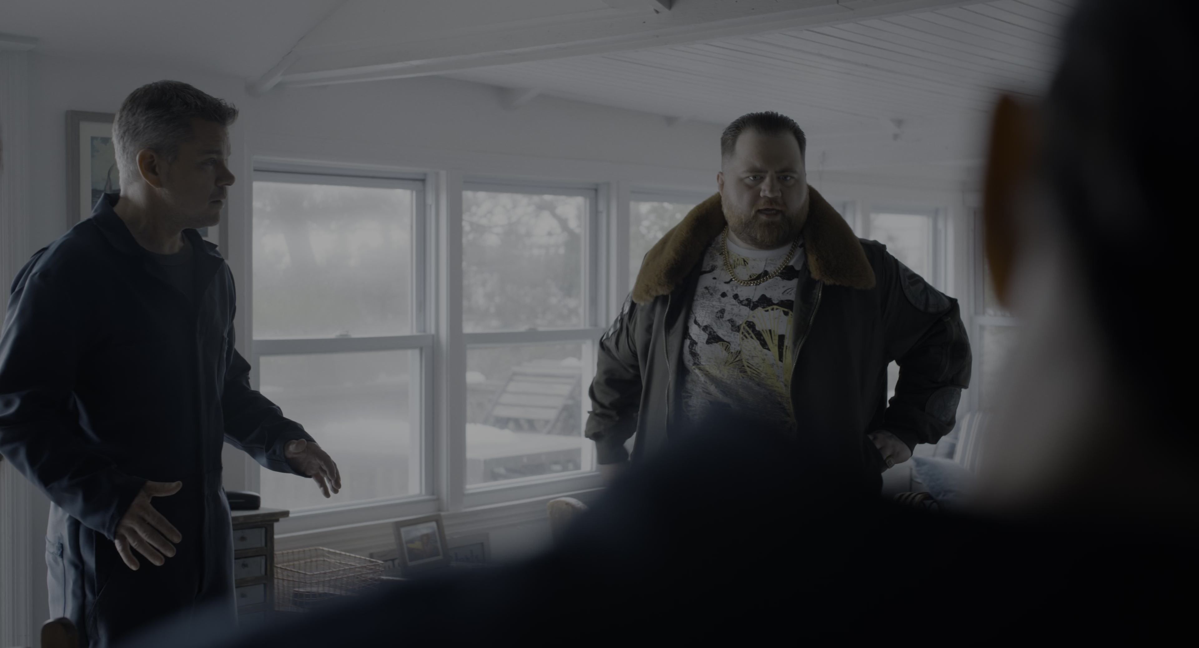 The Instigators (2024), wide, 1.85:1 — film still