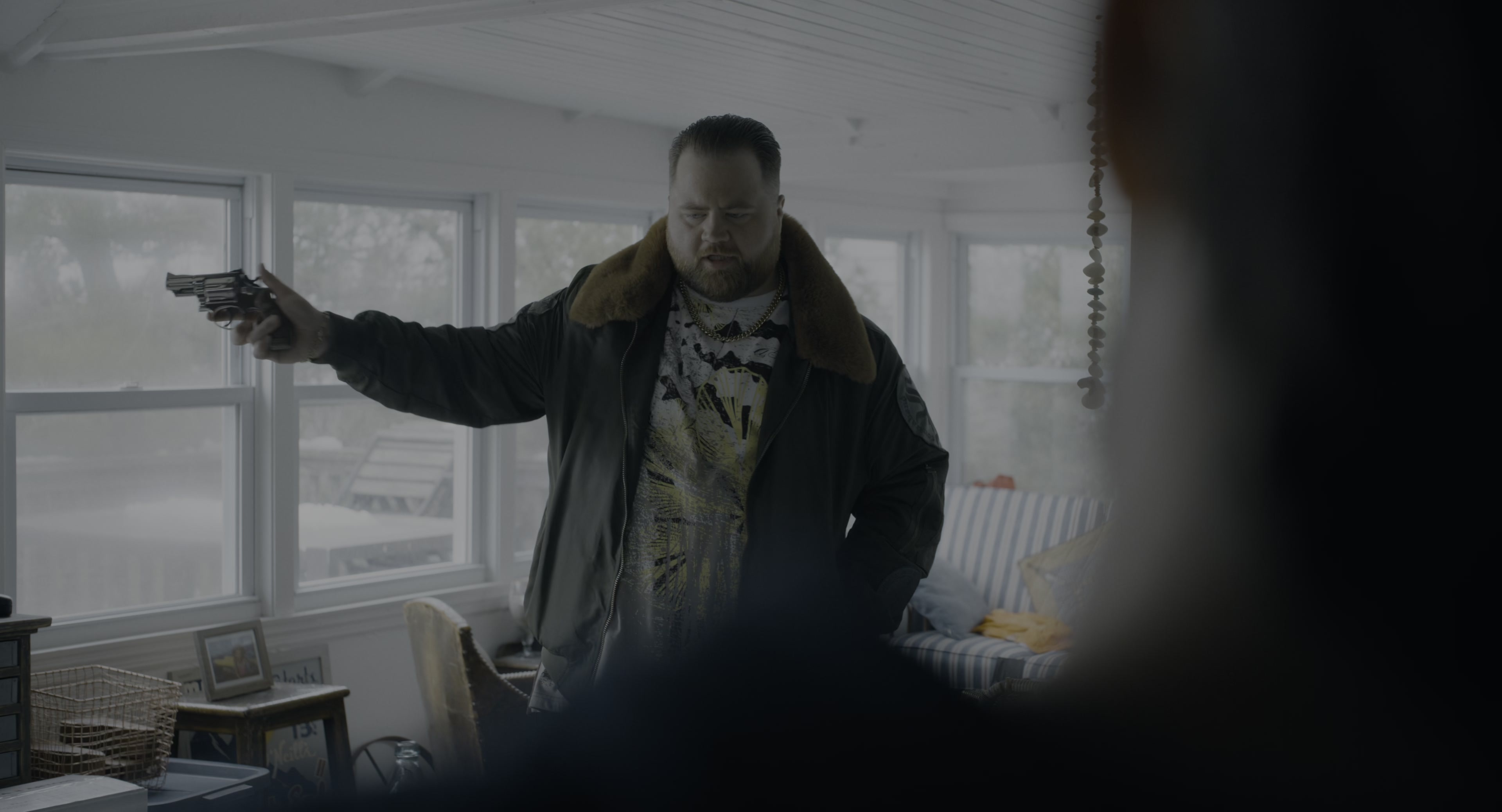 The Instigators (2024), wide, 1.85:1 — film still