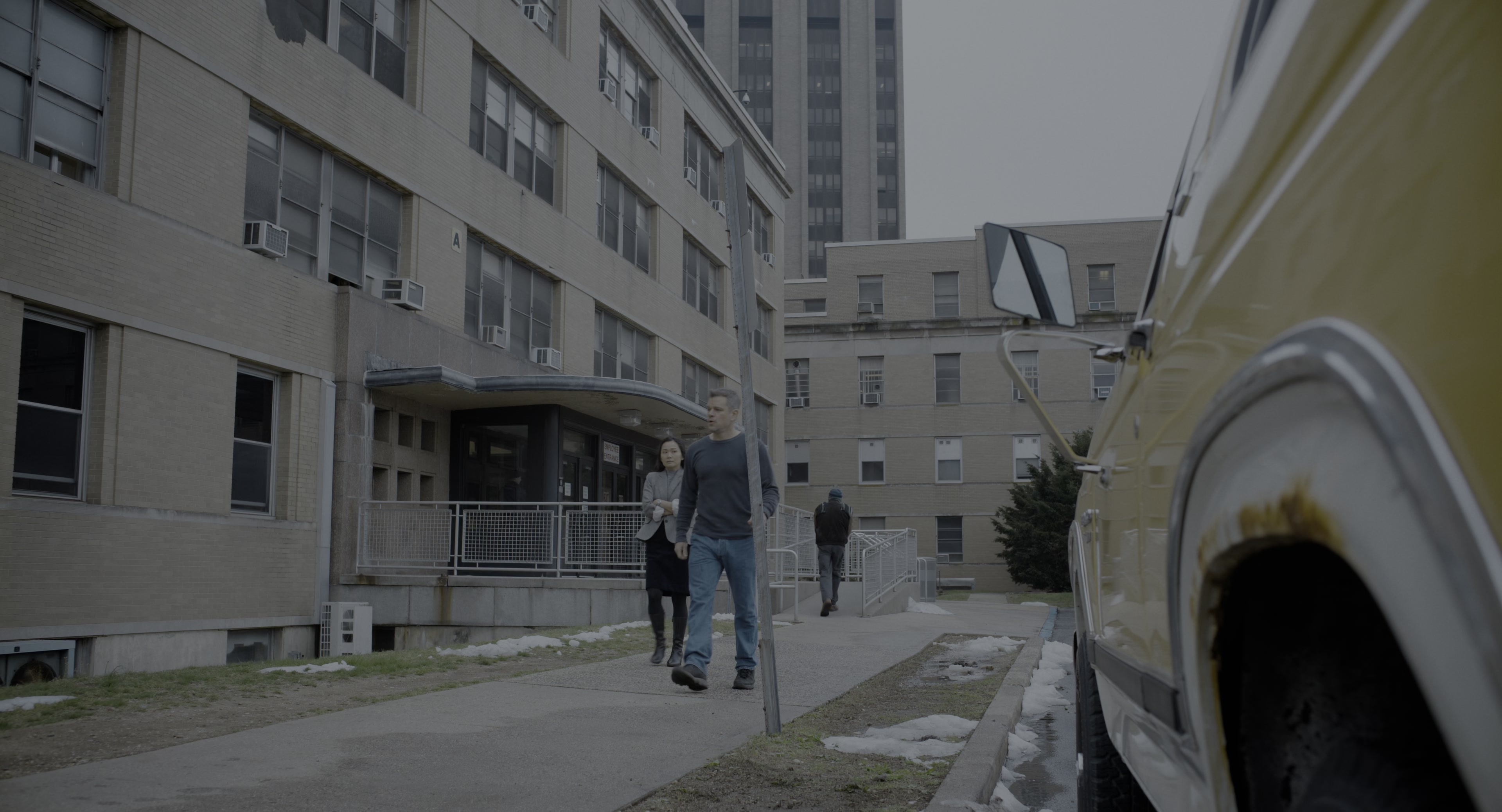 The Instigators (2024), wide, 1.85:1 — film still