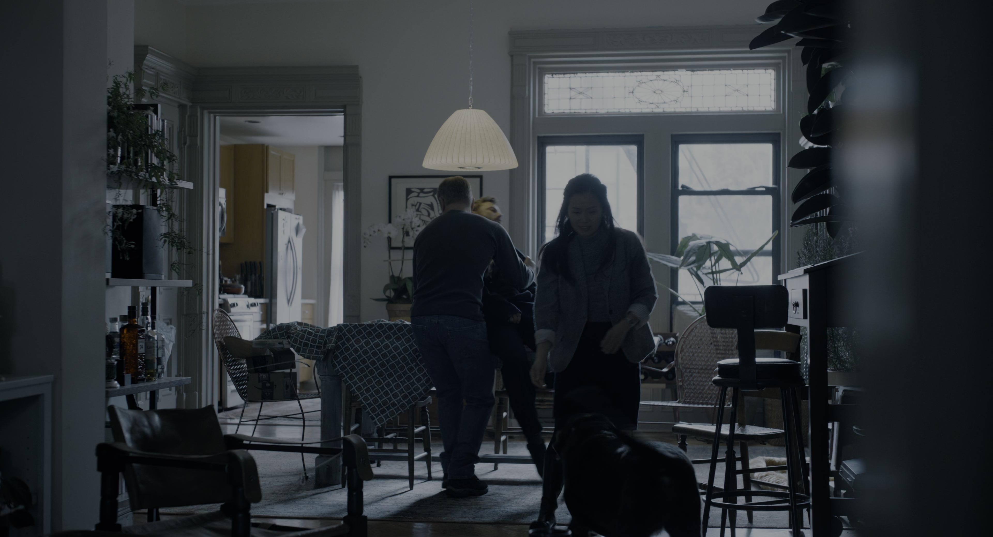 The Instigators (2024), wide, 1.85:1 — film still