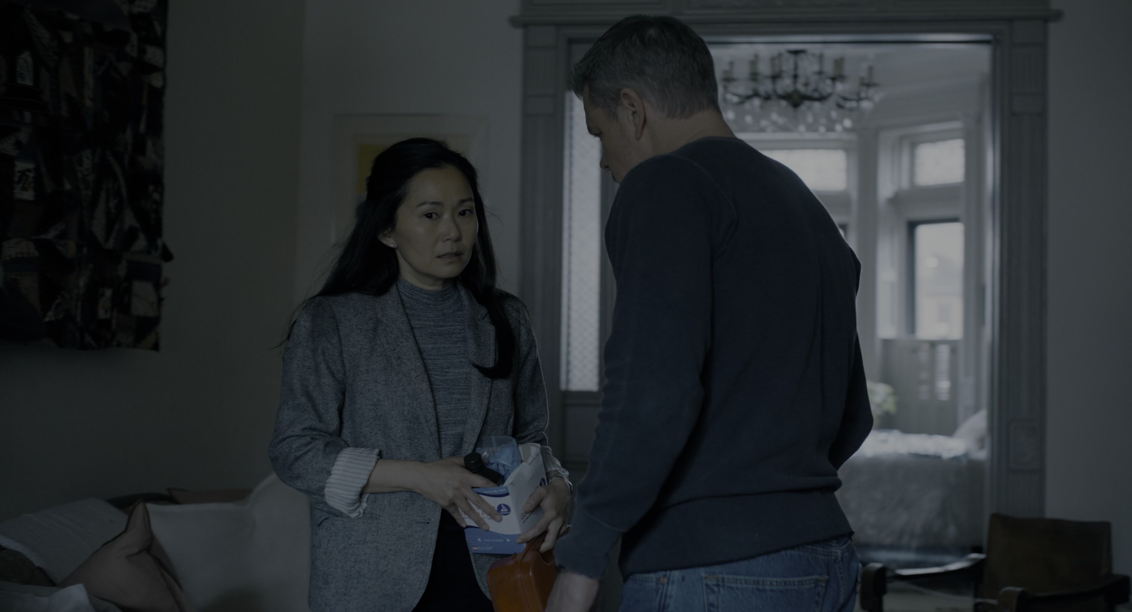 The Instigators (2024), wide, 1.85:1 — film still
