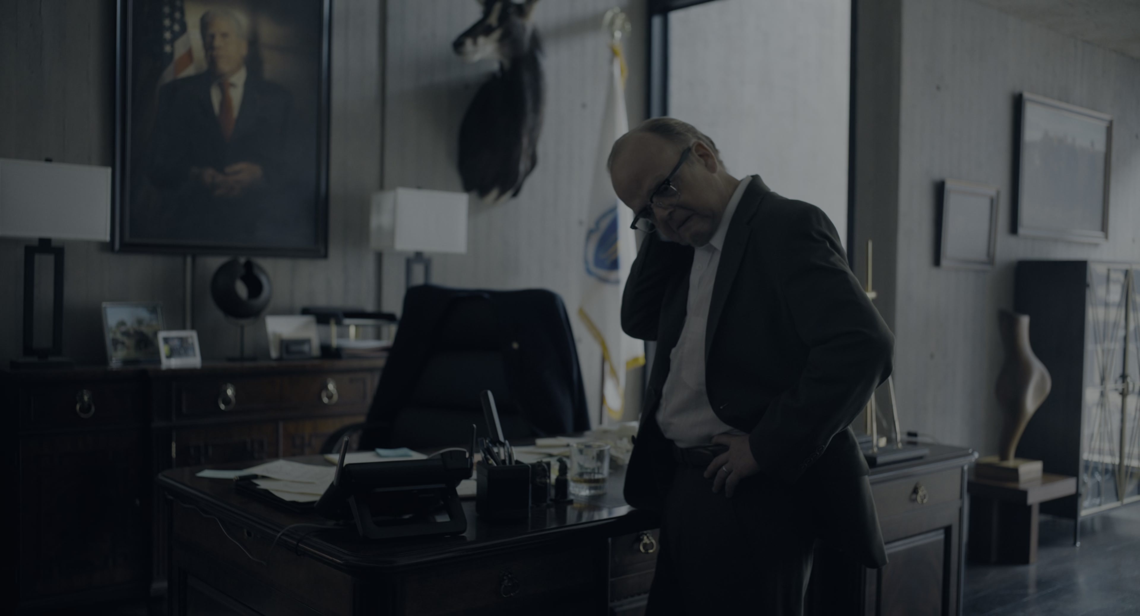 The Instigators (2024), wide, 1.85:1 — film still