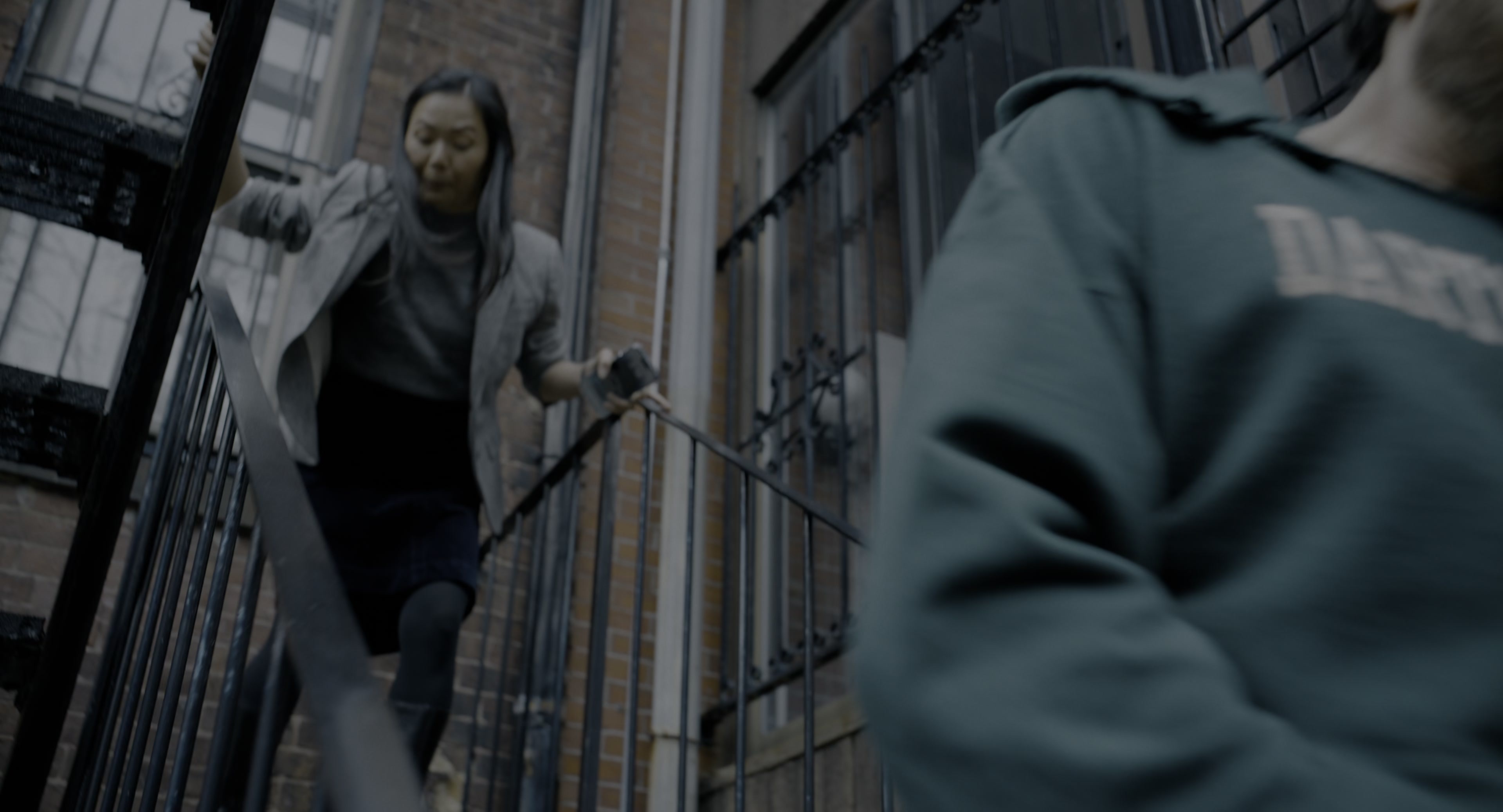 The Instigators (2024), wide, 1.85:1 — film still