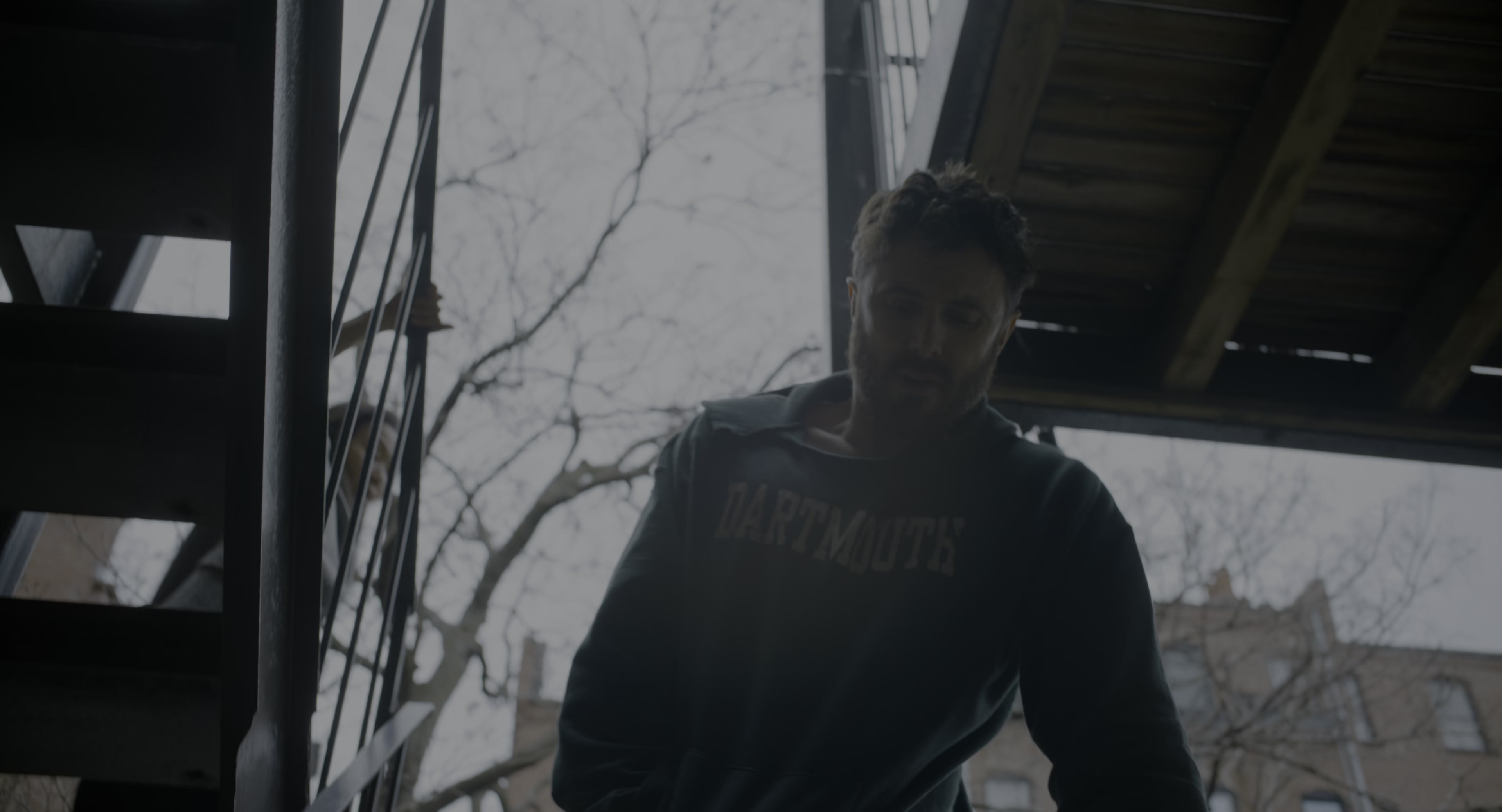 The Instigators (2024), wide, 1.85:1 — film still
