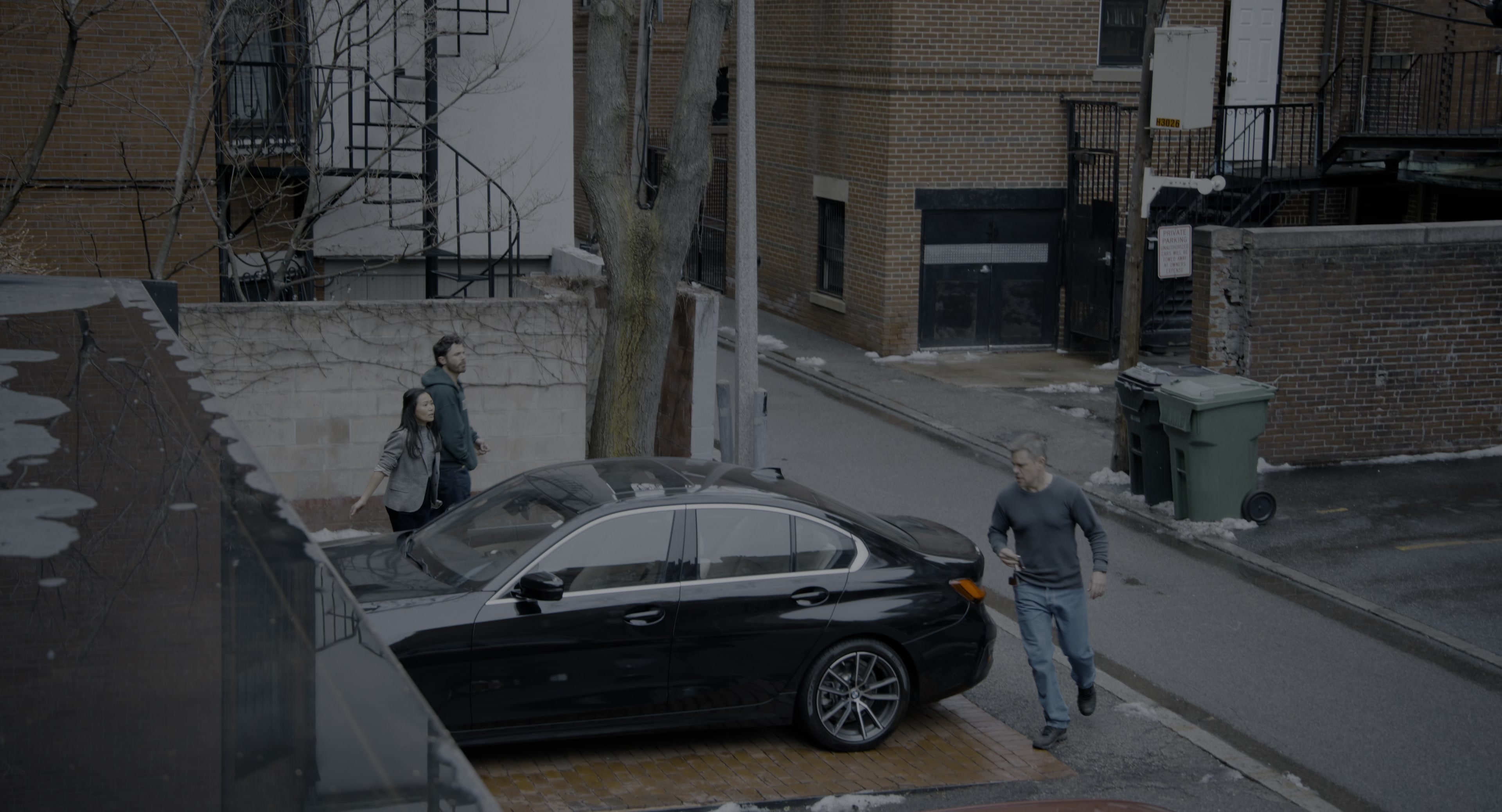 The Instigators (2024), wide, 1.85:1 — film still