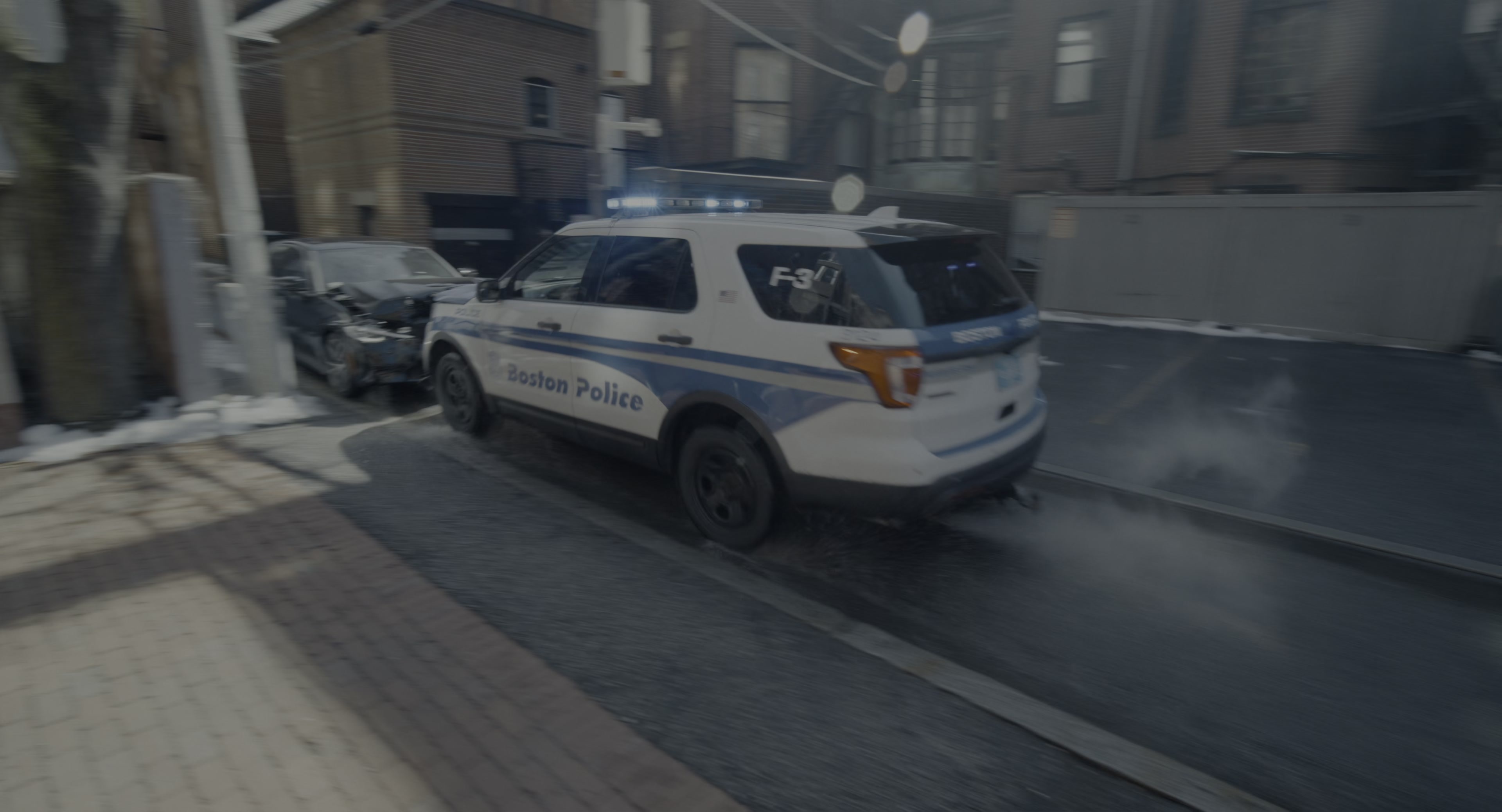 The Instigators (2024), wide, 1.85:1 — film still