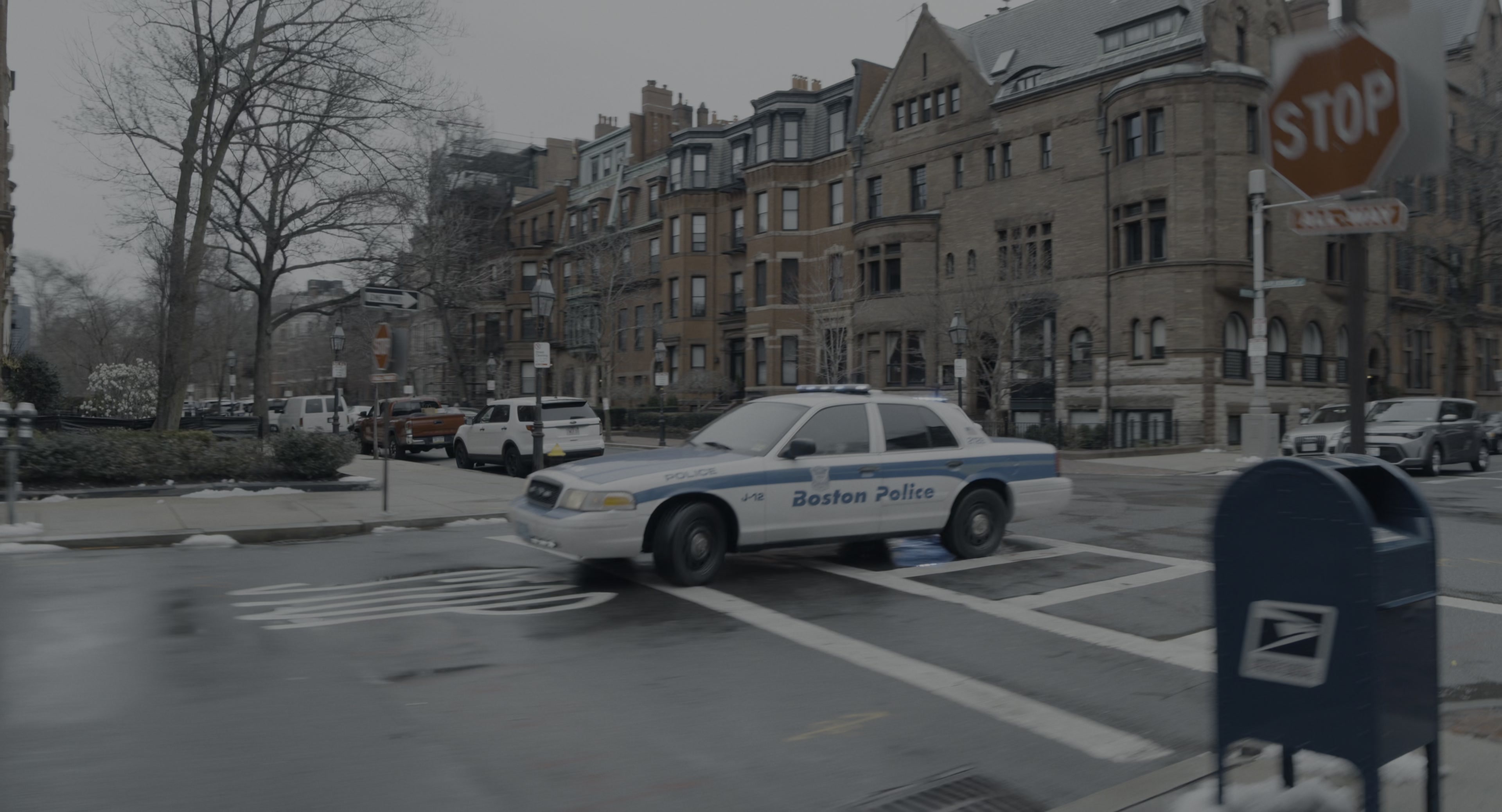 The Instigators (2024), wide, 1.85:1 — film still