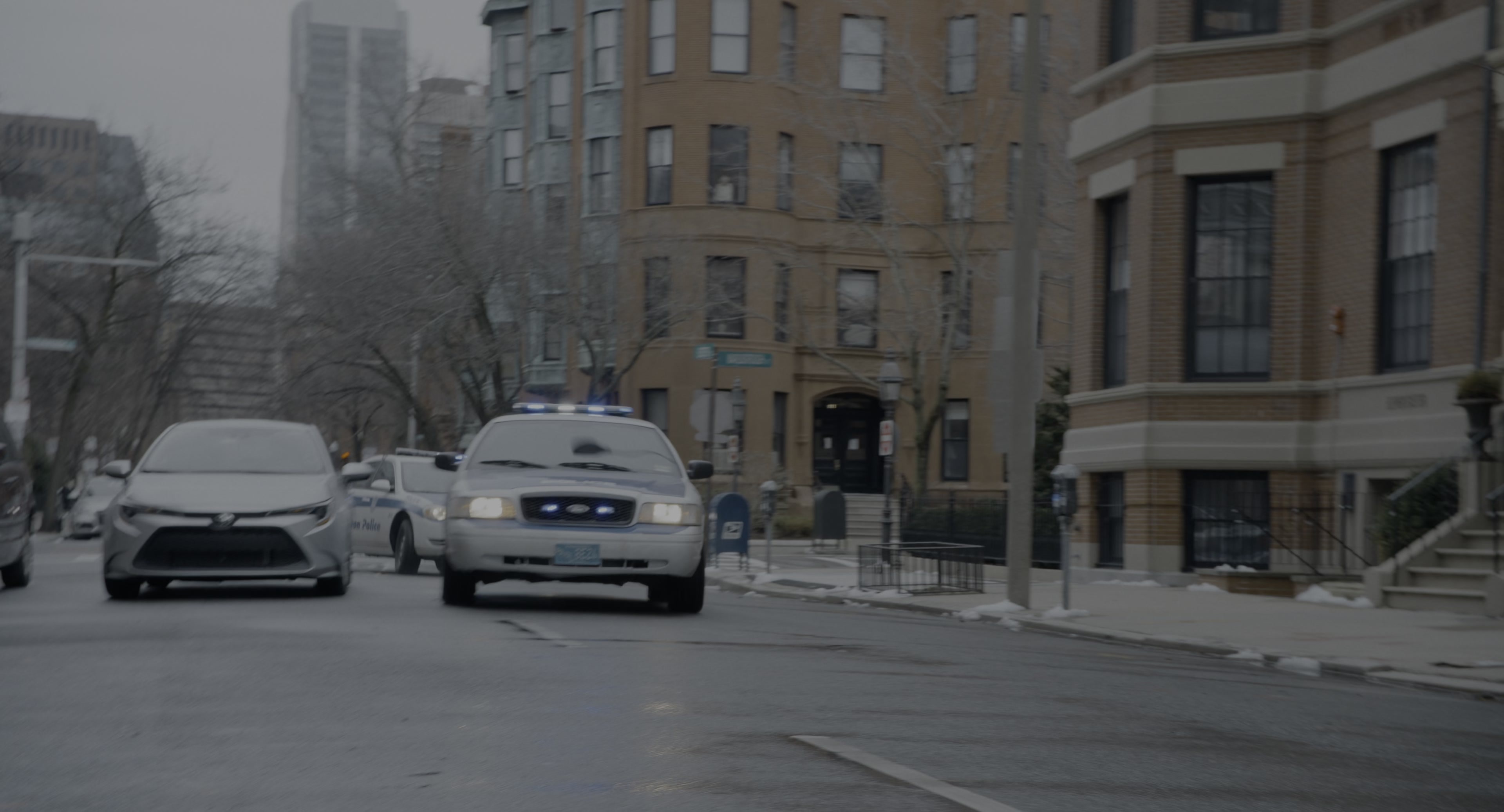 The Instigators (2024), wide, 1.85:1 — film still