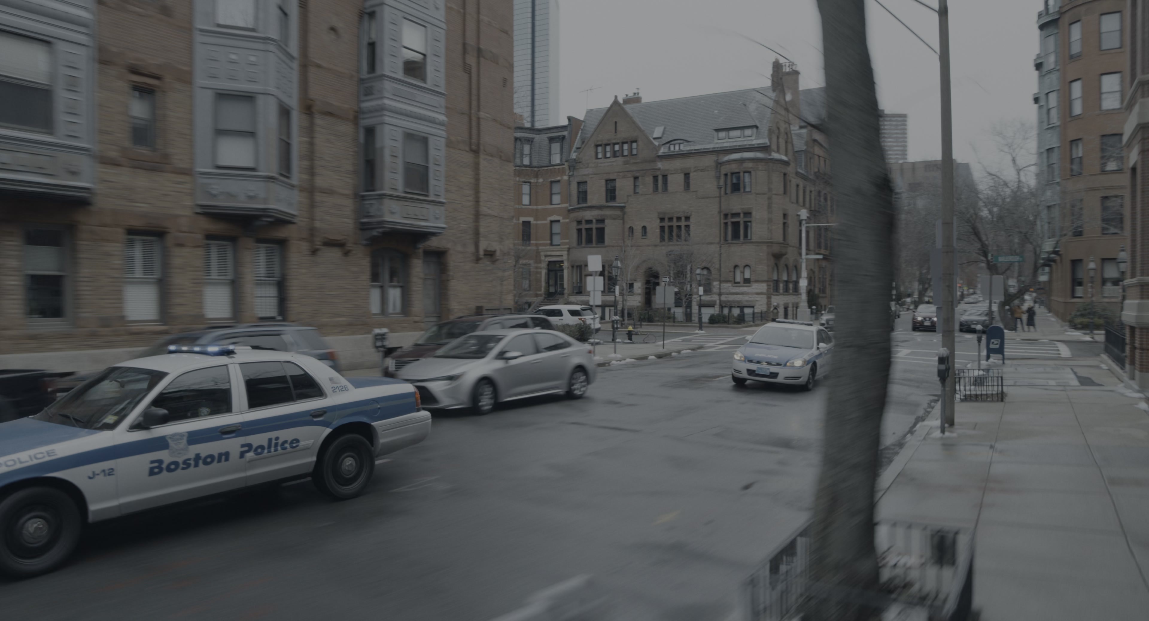 The Instigators (2024), wide, 1.85:1 — film still