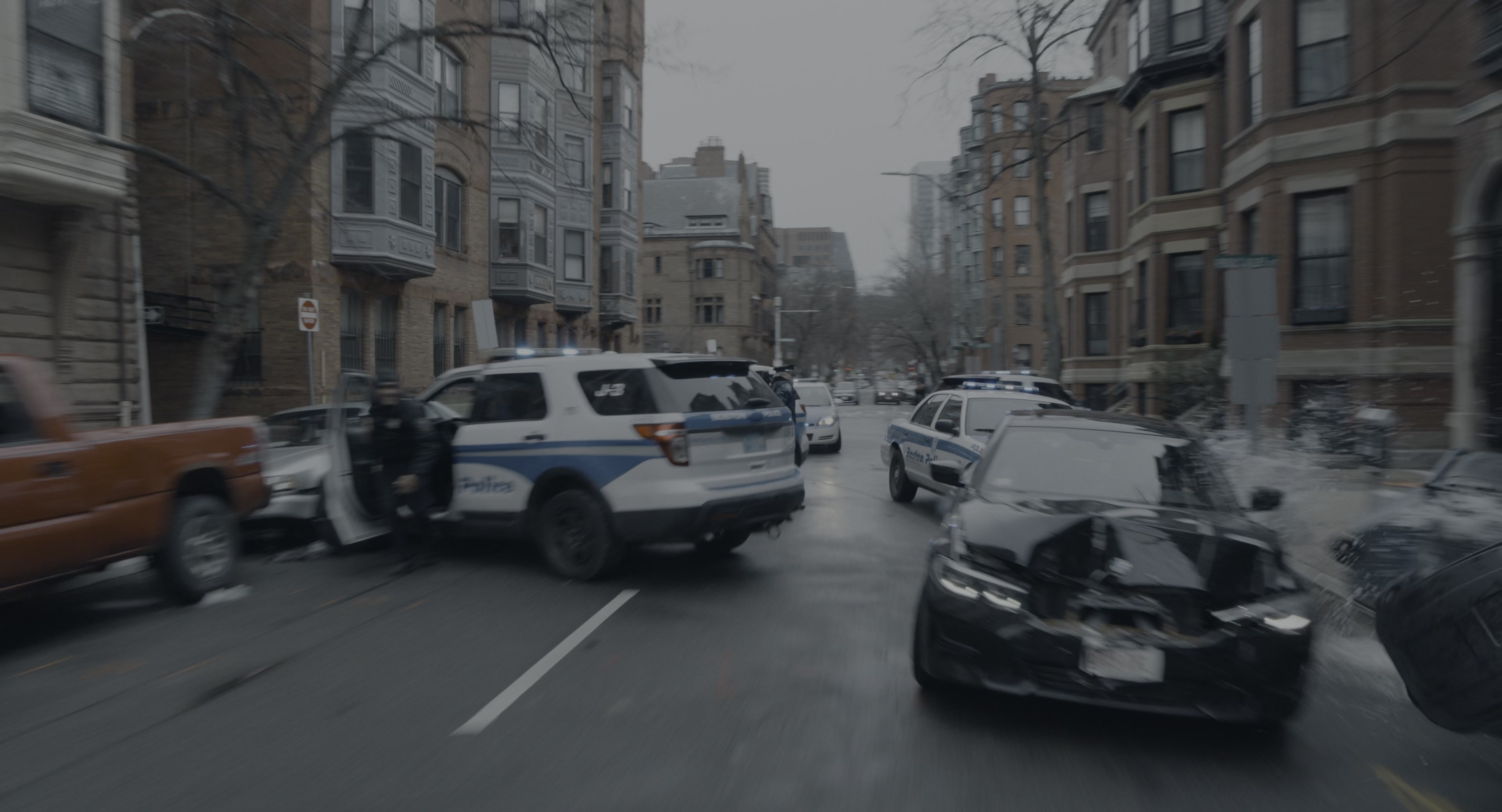 The Instigators (2024), wide, 1.85:1 — film still