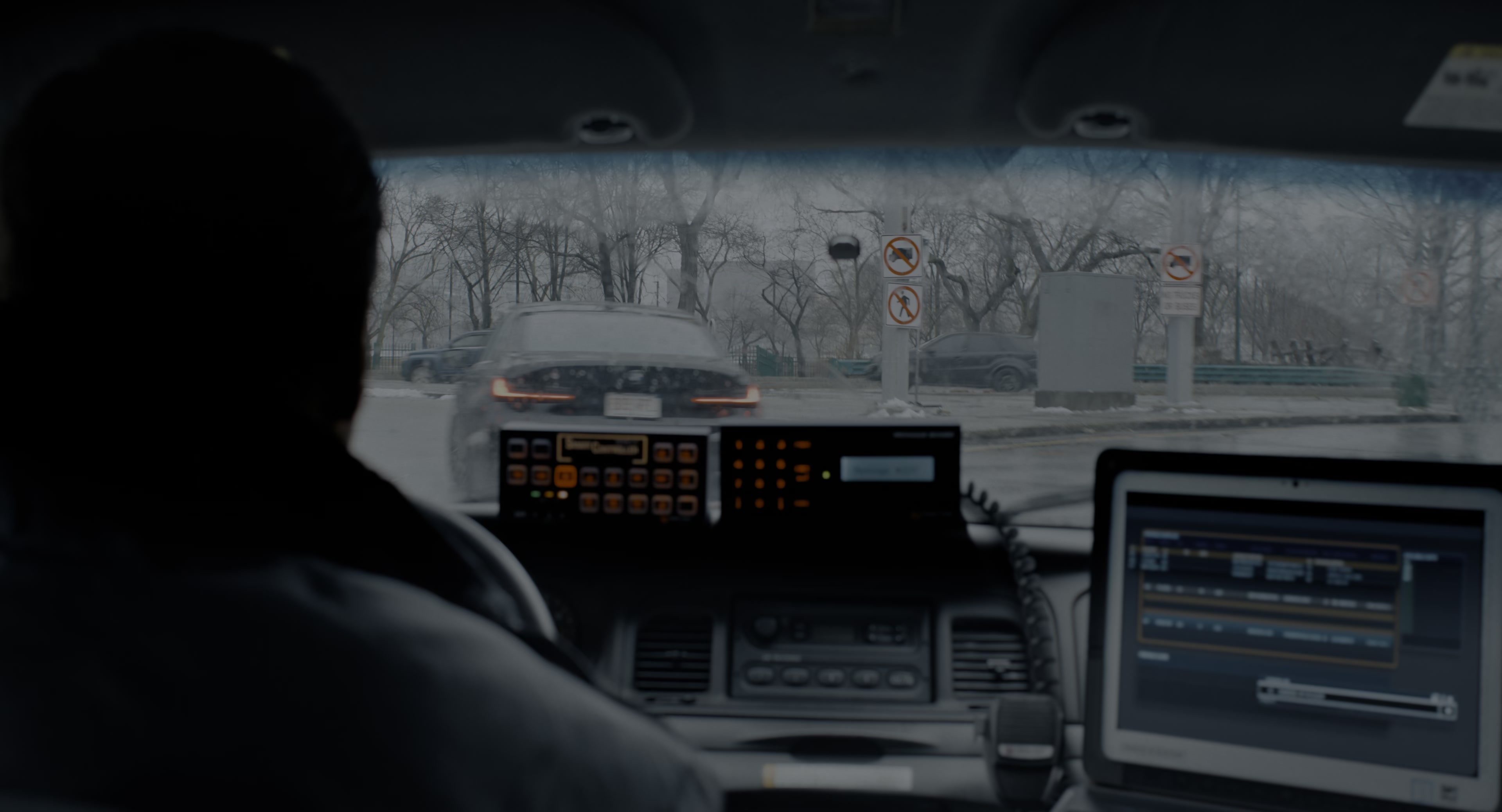 The Instigators (2024), wide, 1.85:1 — film still
