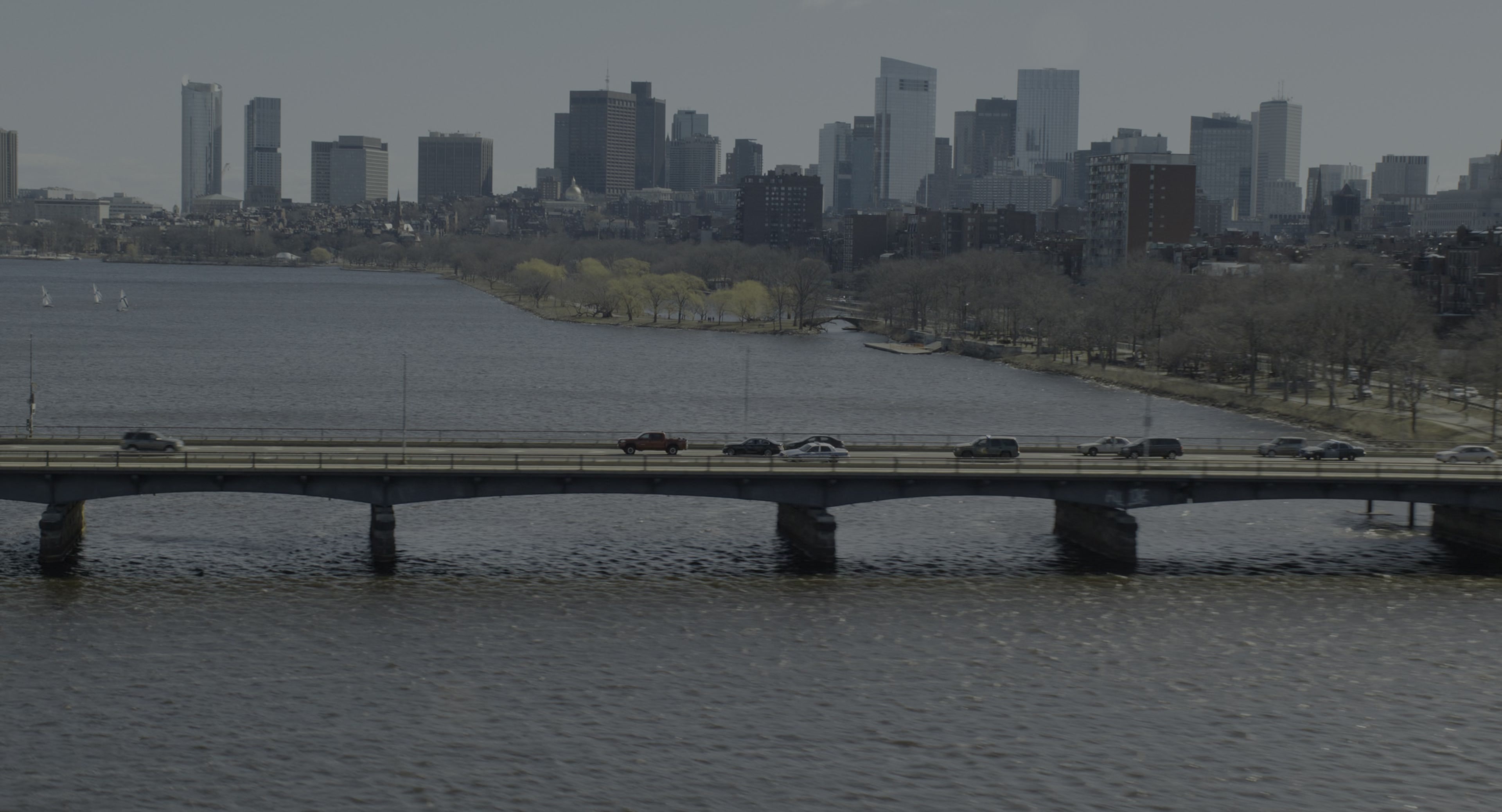 The Instigators (2024), wide, 1.85:1 — film still