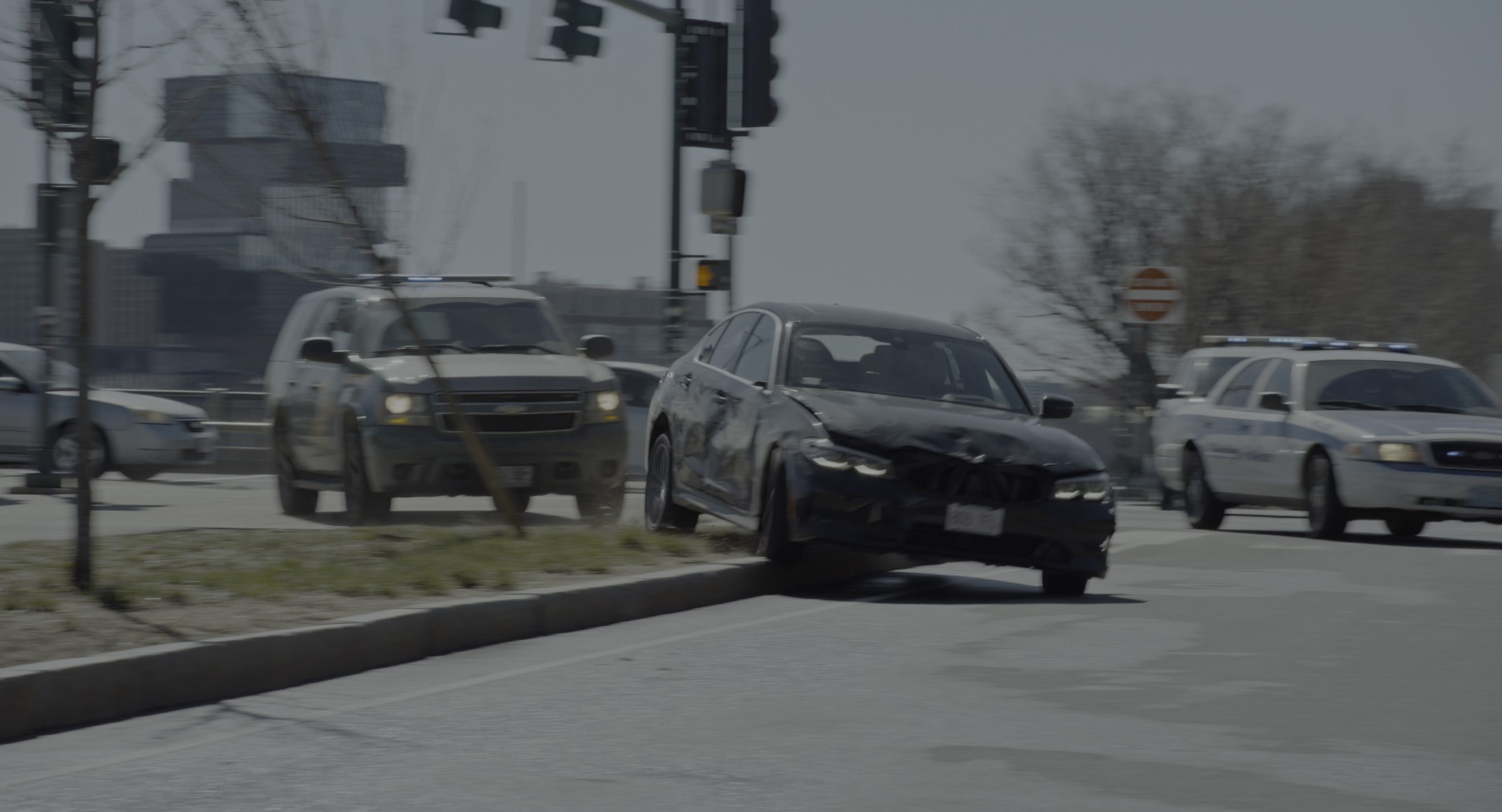 The Instigators (2024), wide, 1.85:1 — film still