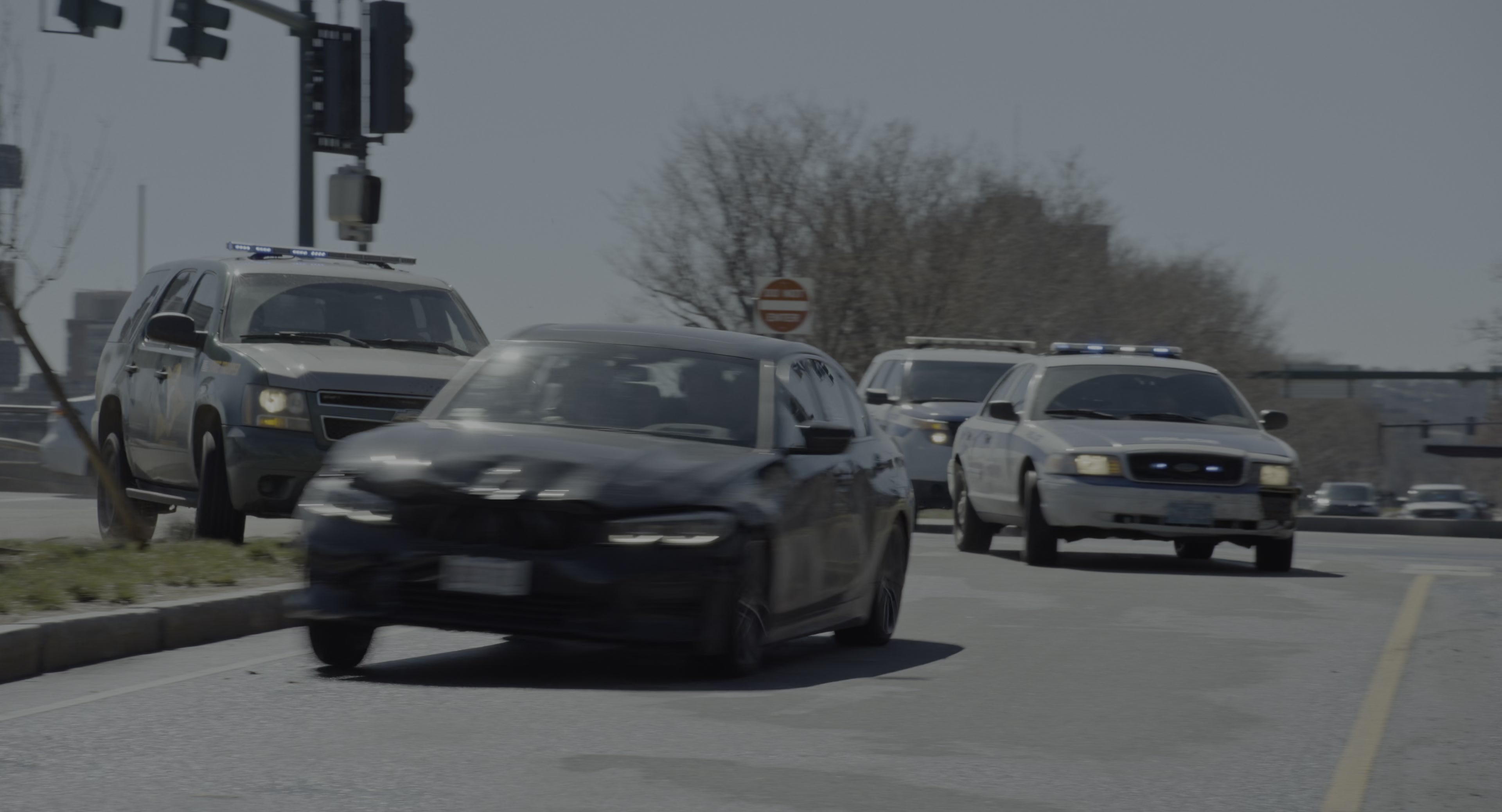 The Instigators (2024), wide, 1.85:1 — film still