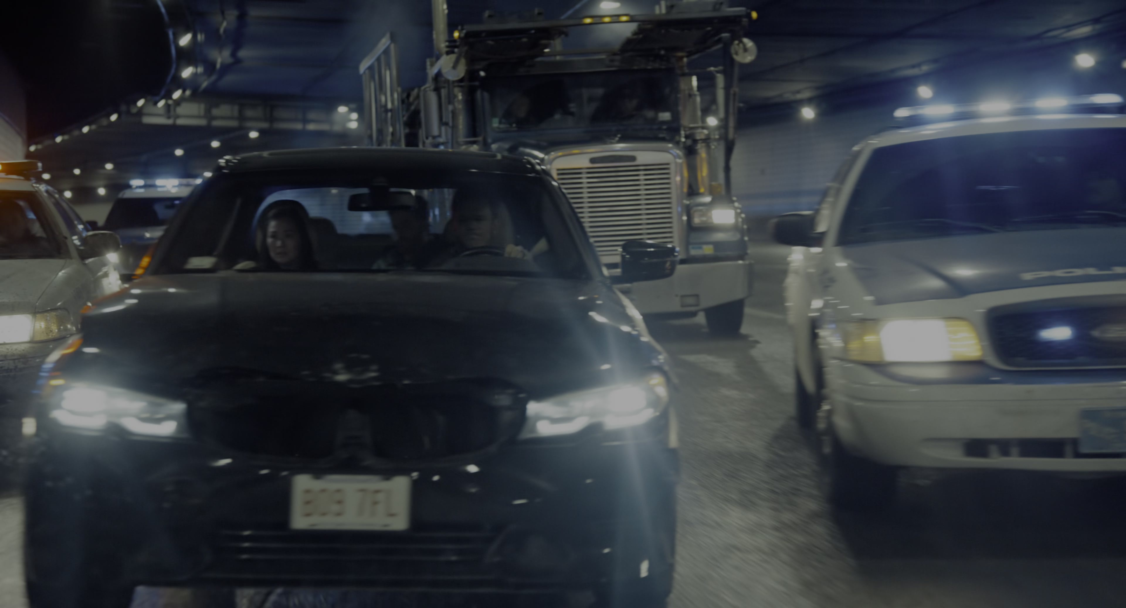 The Instigators (2024), wide, 1.85:1 — film still