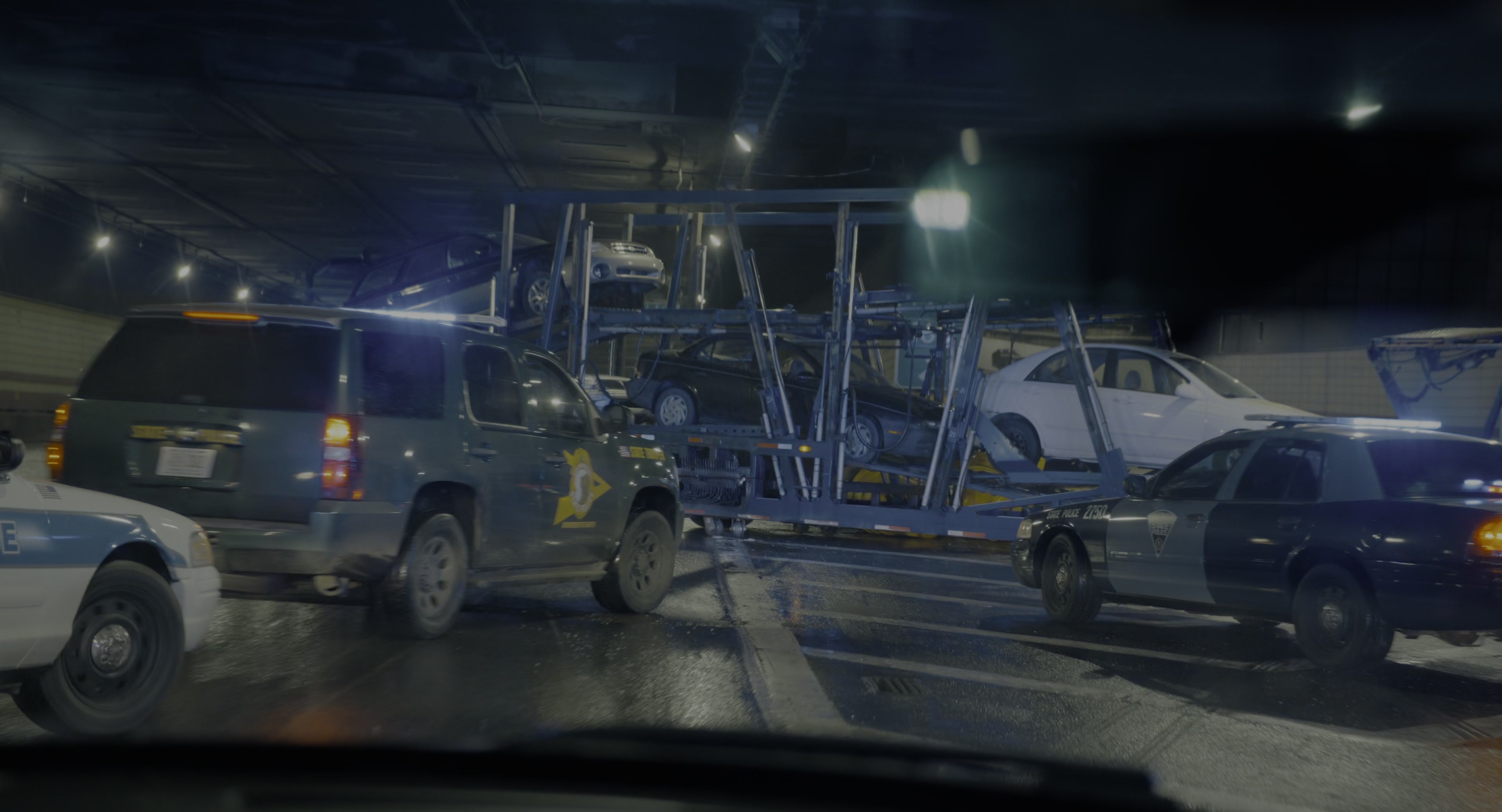 The Instigators (2024), wide, 1.85:1 — film still
