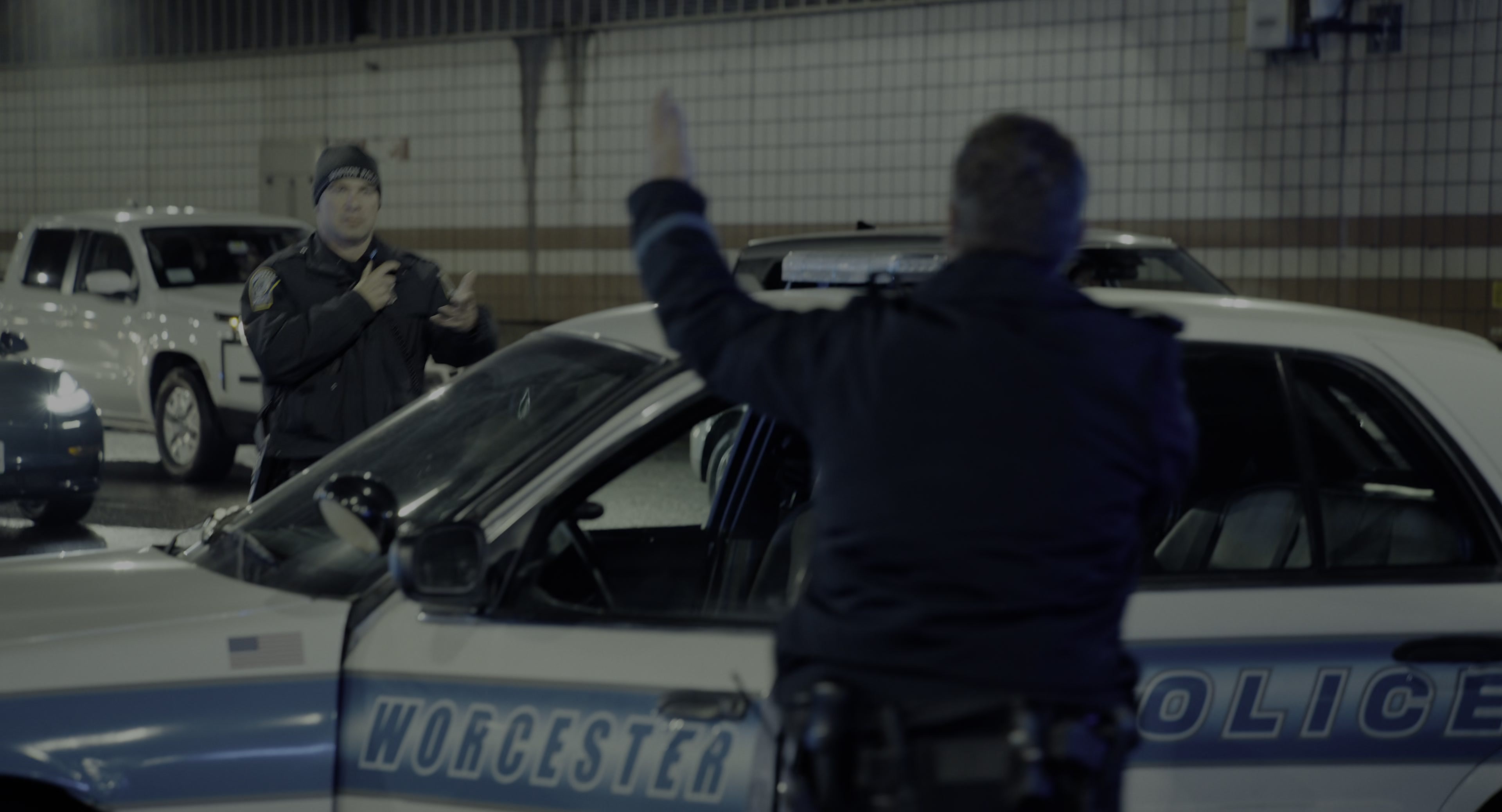 The Instigators (2024), wide, 1.85:1 — film still