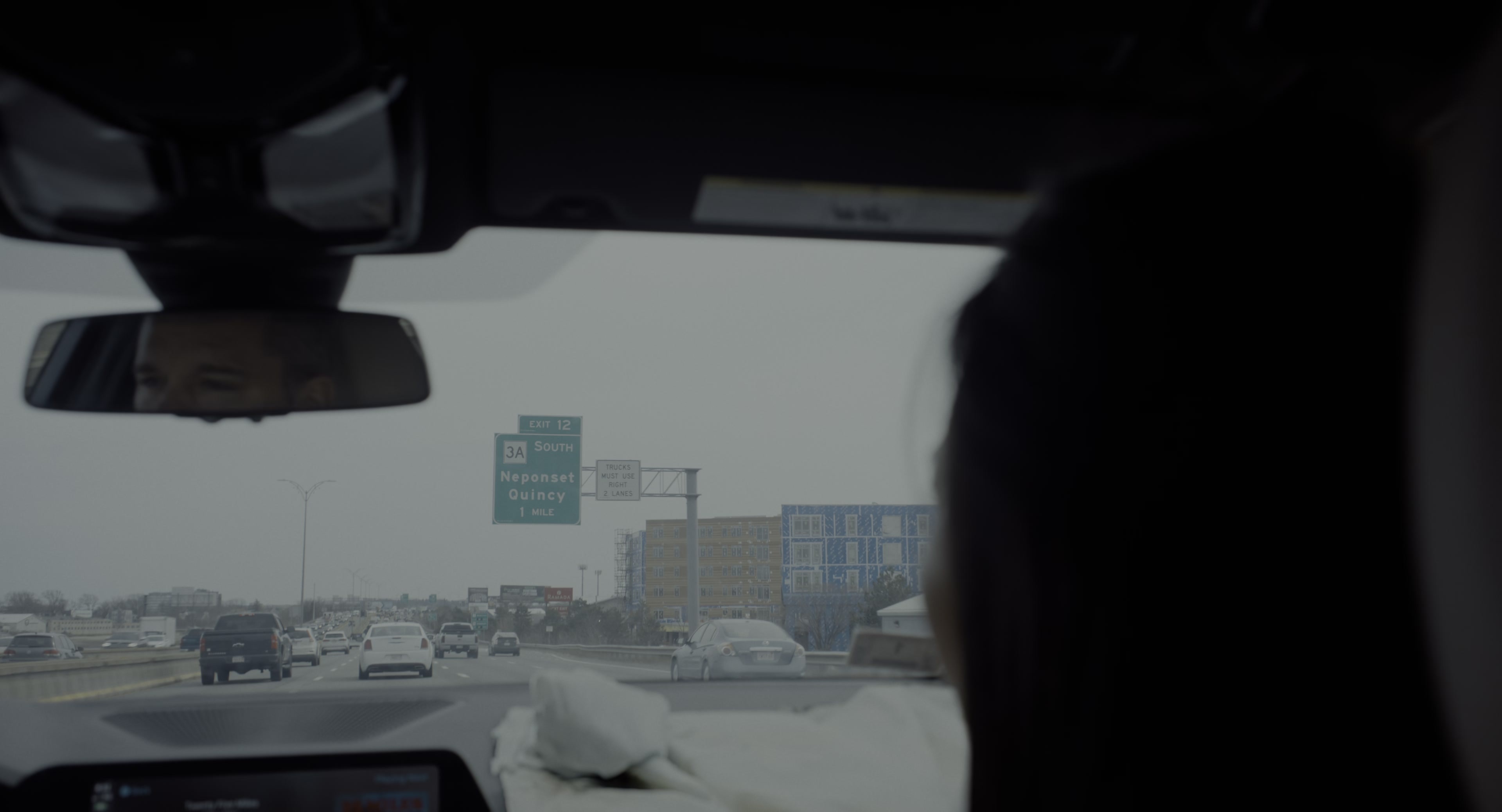 The Instigators (2024), wide, 1.85:1 — film still