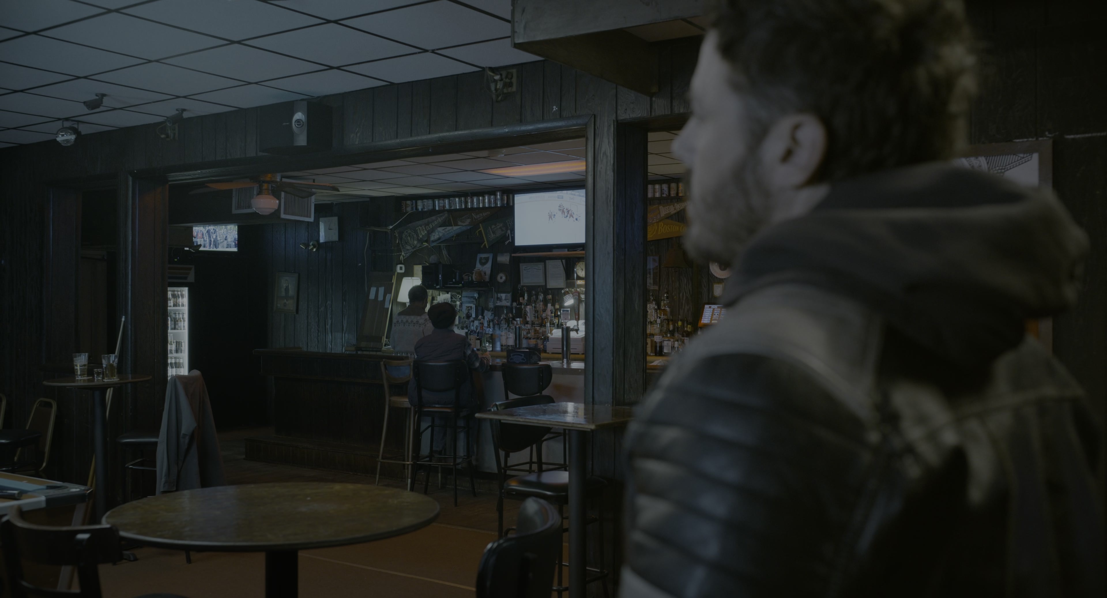 The Instigators (2024), wide, 1.85:1 — film still