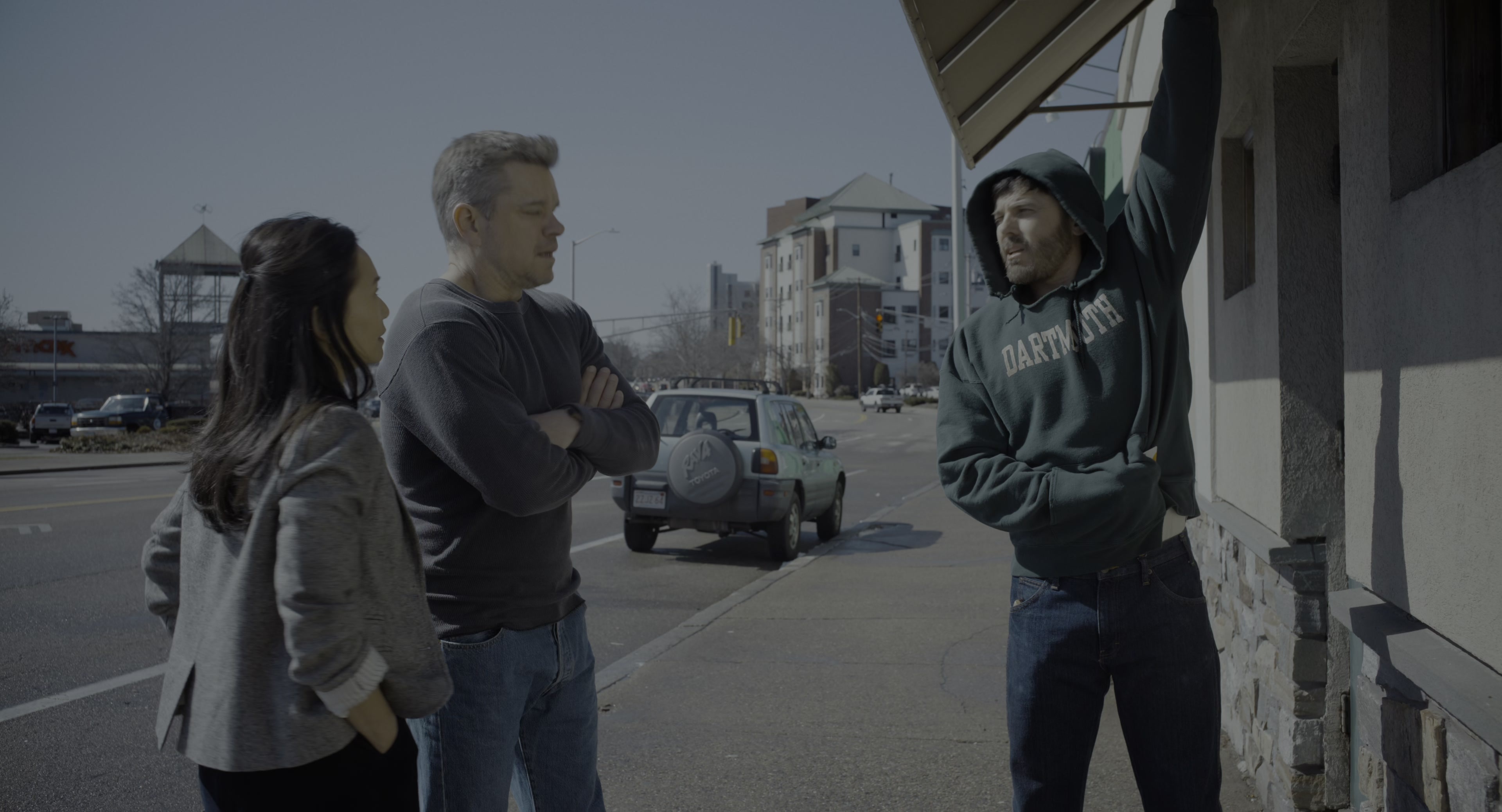 The Instigators (2024), wide, 1.85:1 — film still