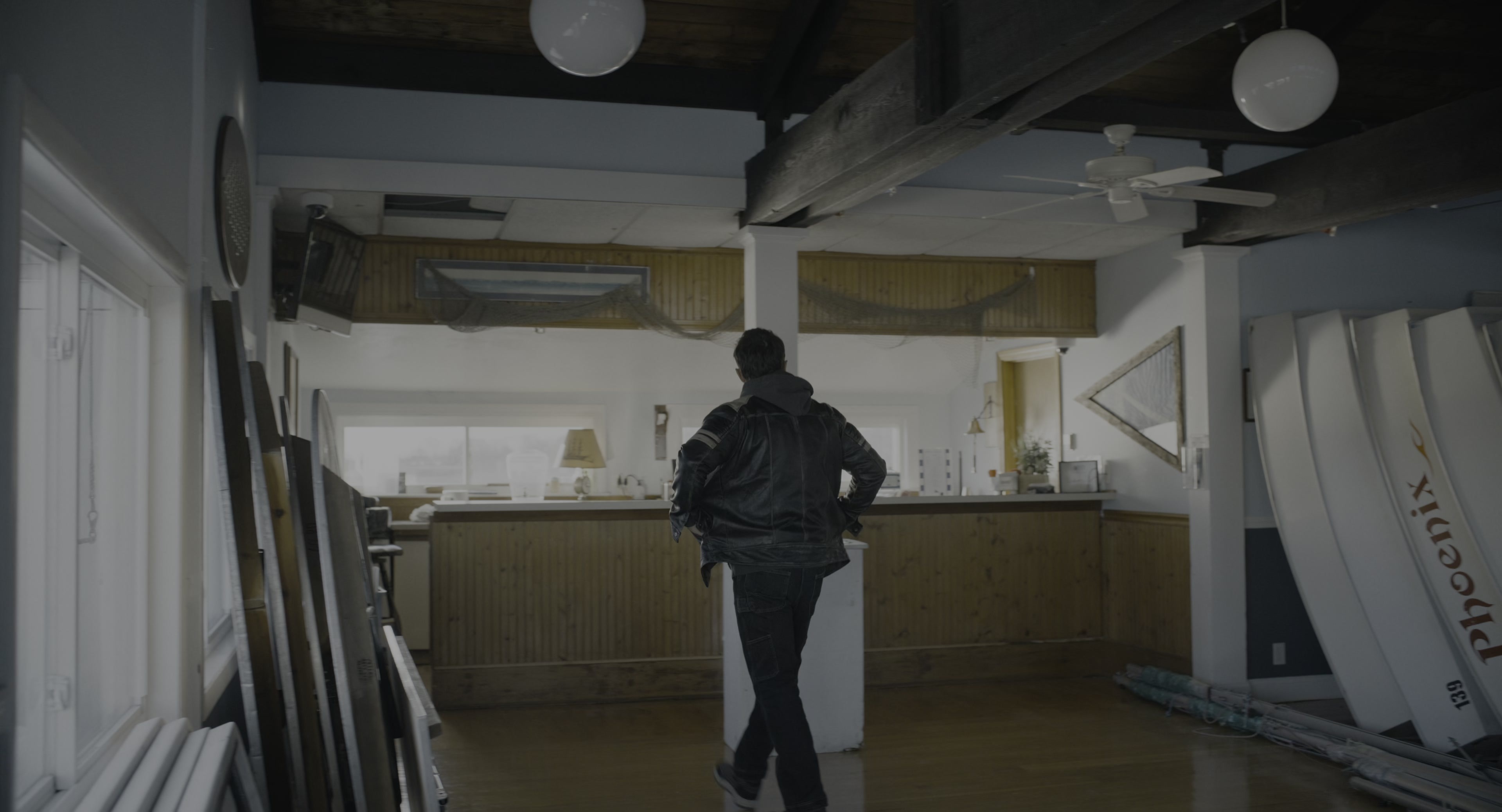 The Instigators (2024), wide, 1.85:1 — film still