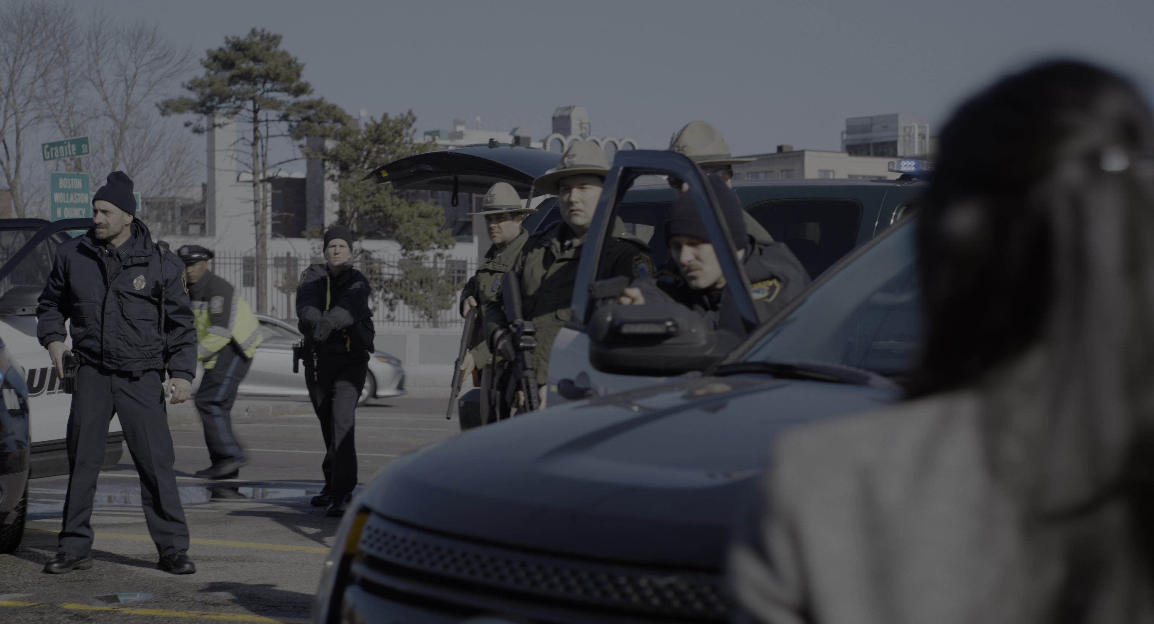 The Instigators (2024), wide, 1.85:1 — film still