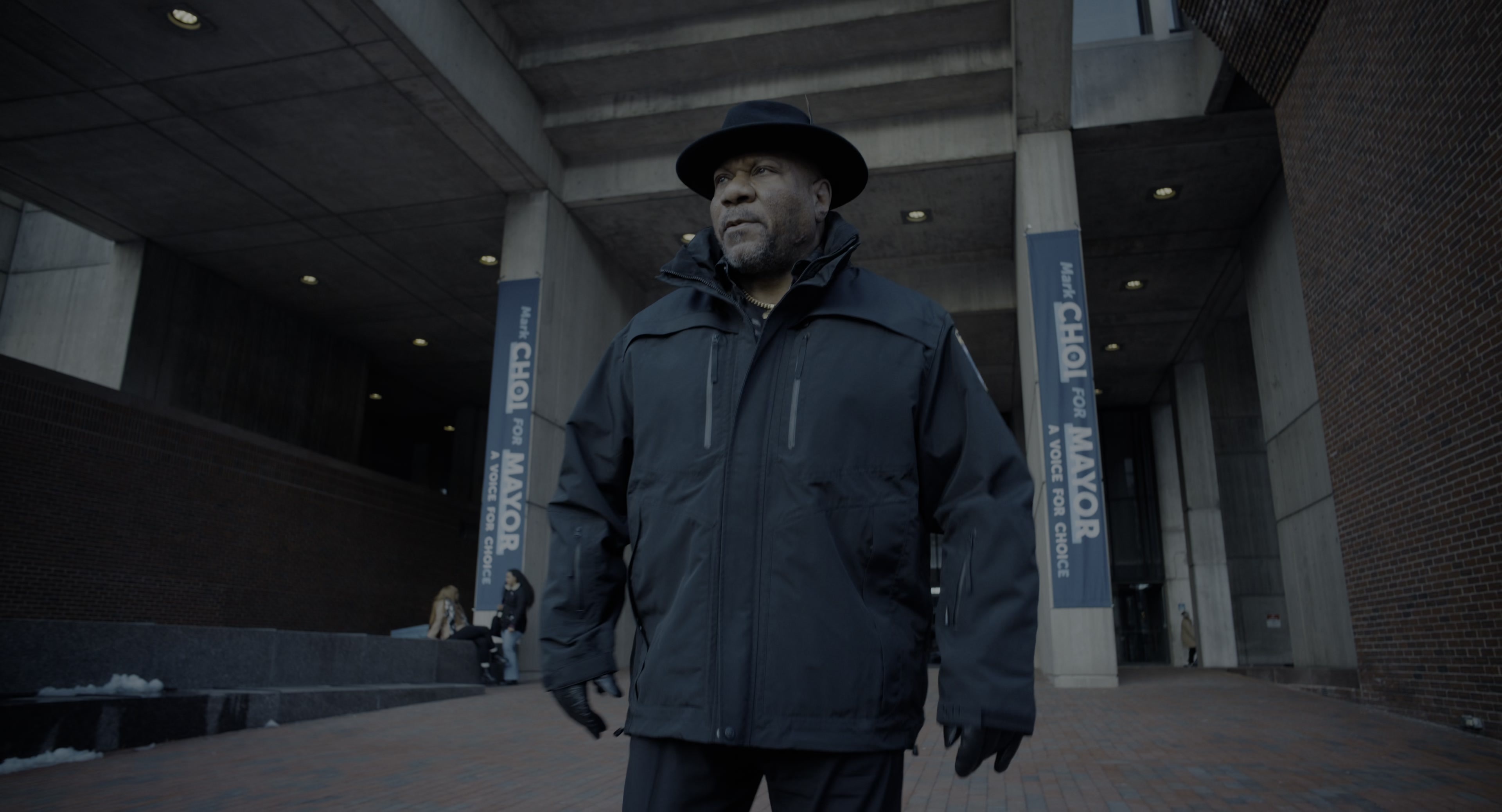 The Instigators (2024), wide, 1.85:1 — film still