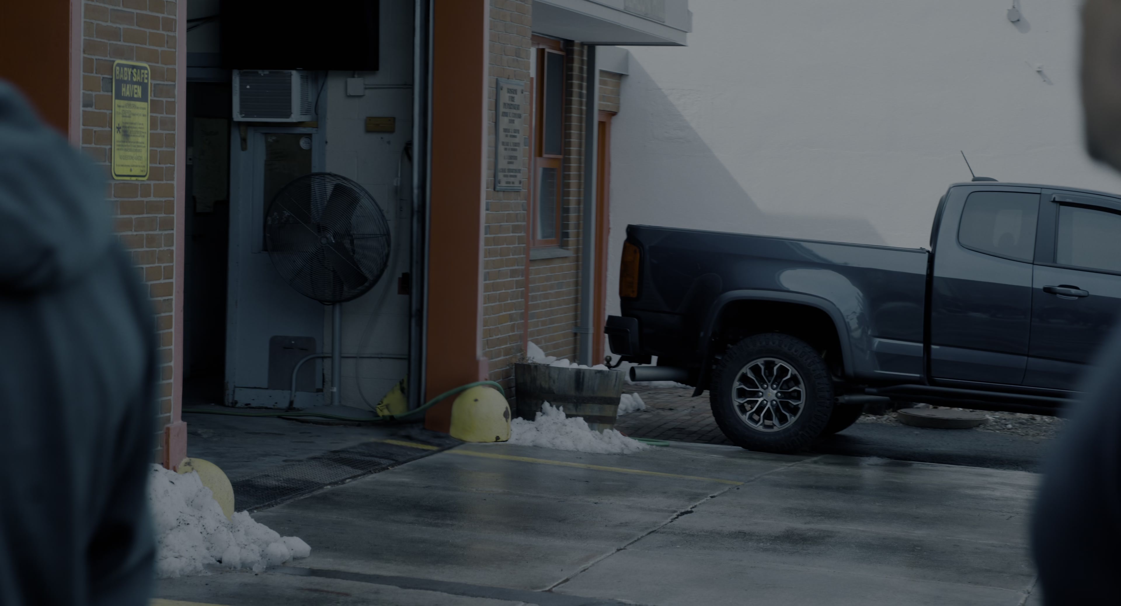 The Instigators (2024), wide, 1.85:1 — film still