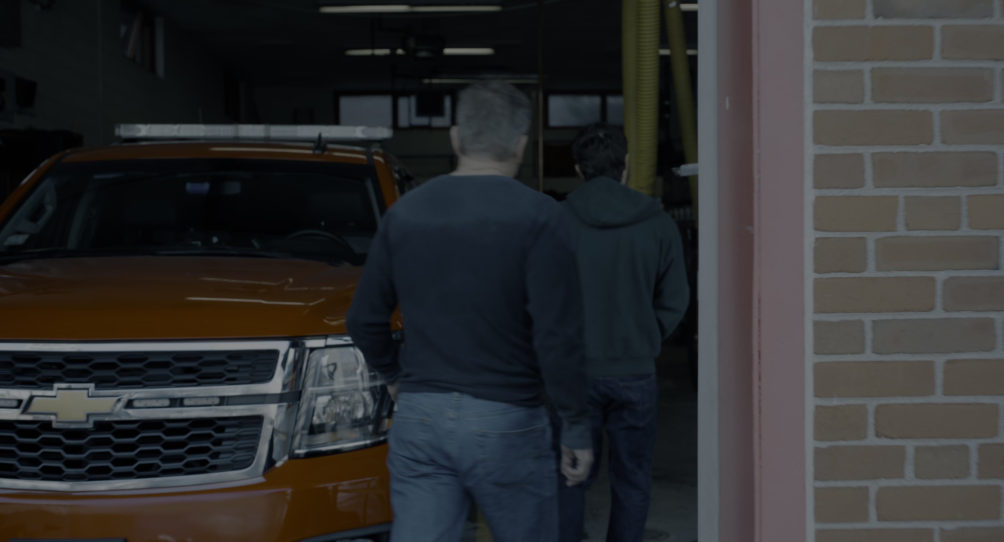 The Instigators (2024), wide, 1.85:1 — film still