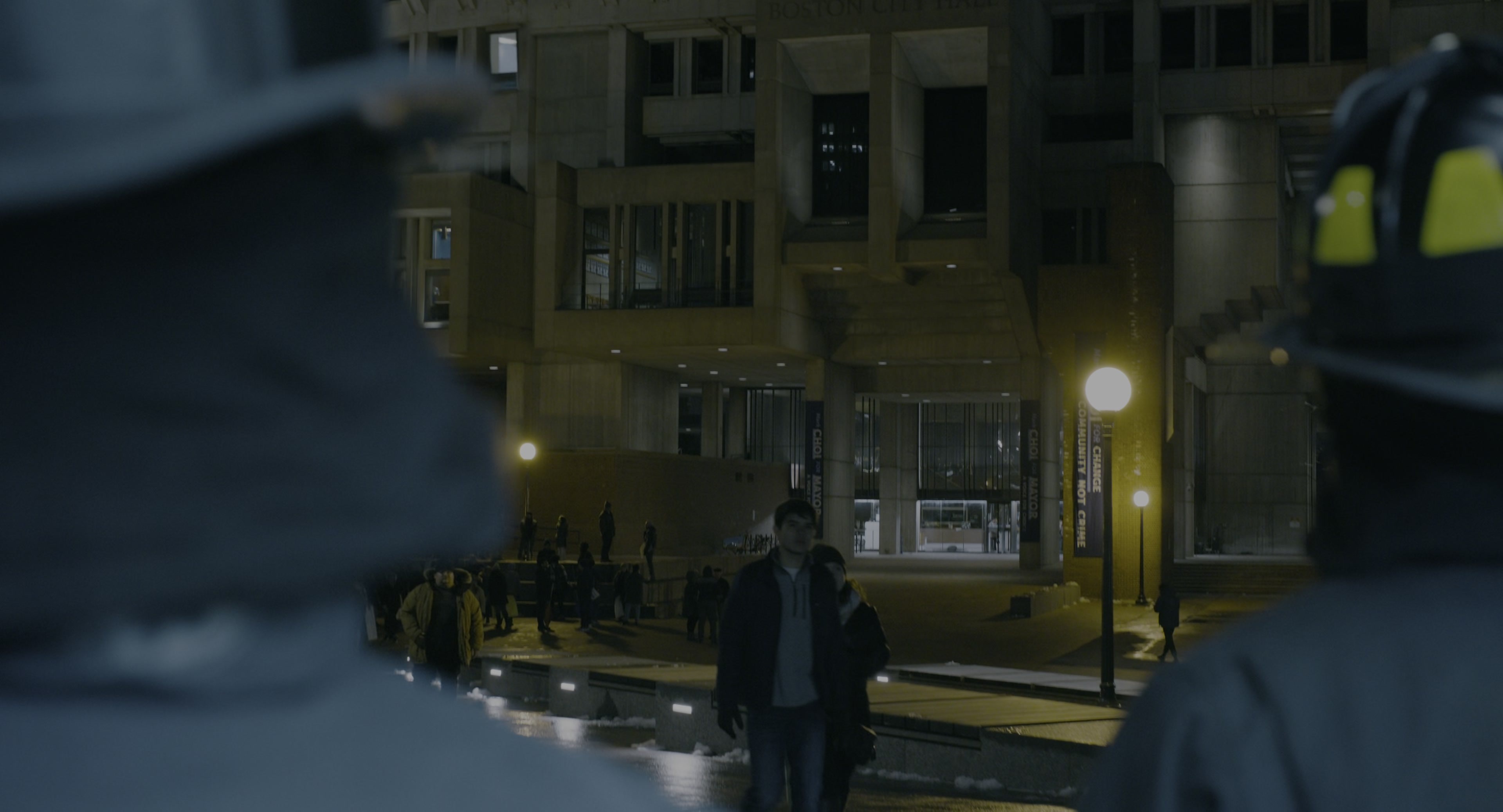 The Instigators (2024), wide, 1.85:1 — film still
