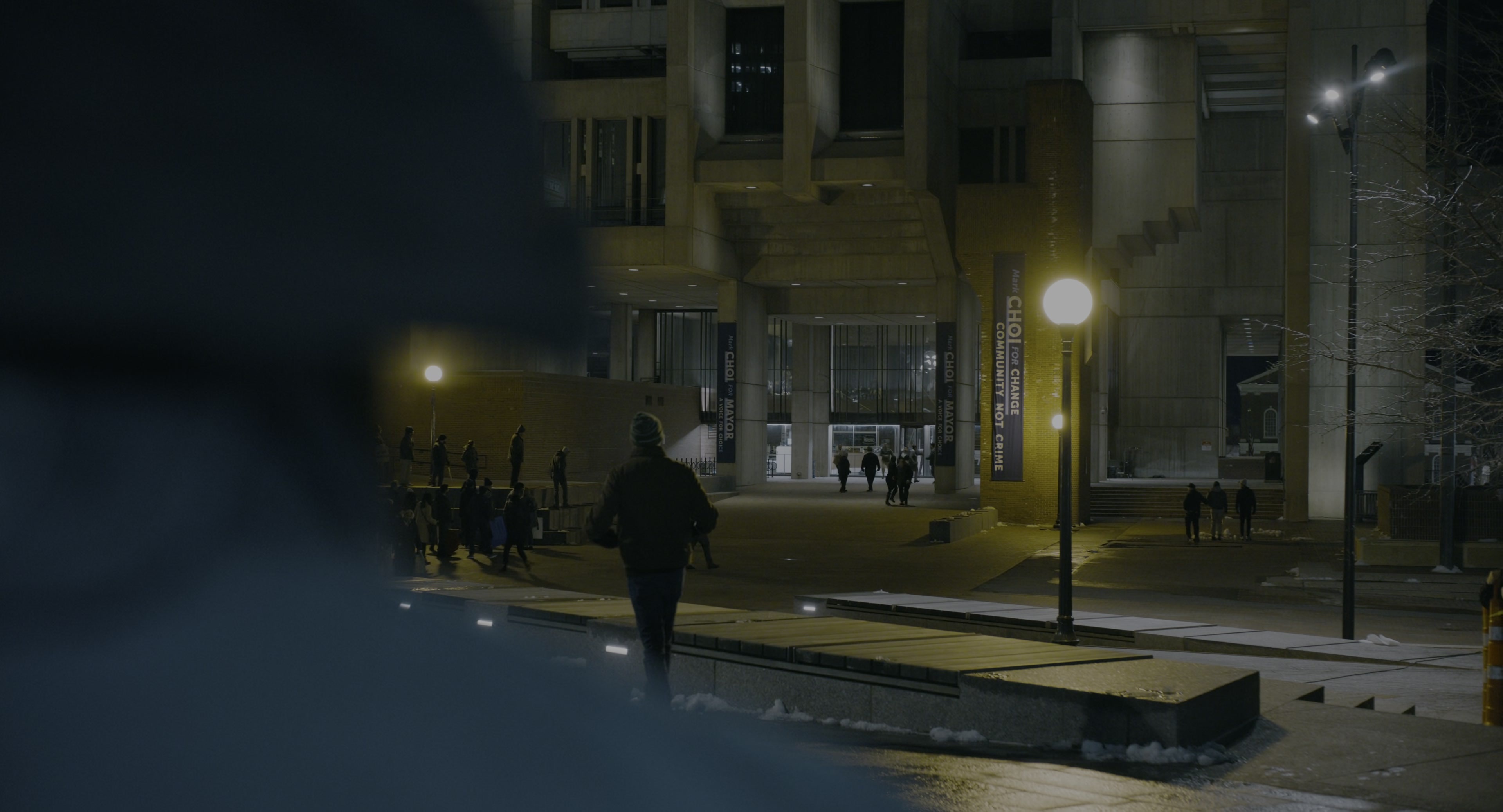 The Instigators (2024), wide, 1.85:1 — film still