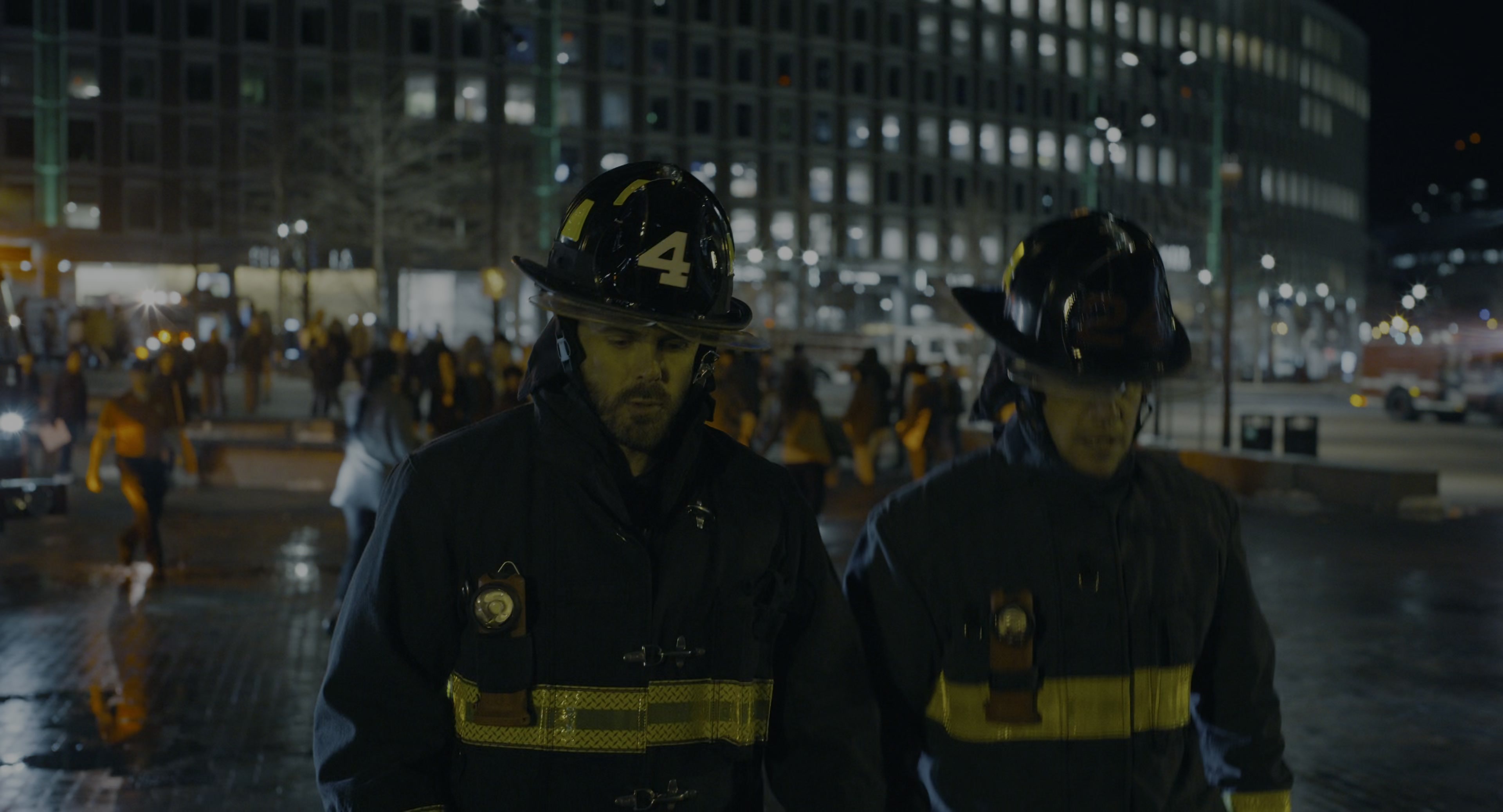 The Instigators (2024), wide, 1.85:1 — film still