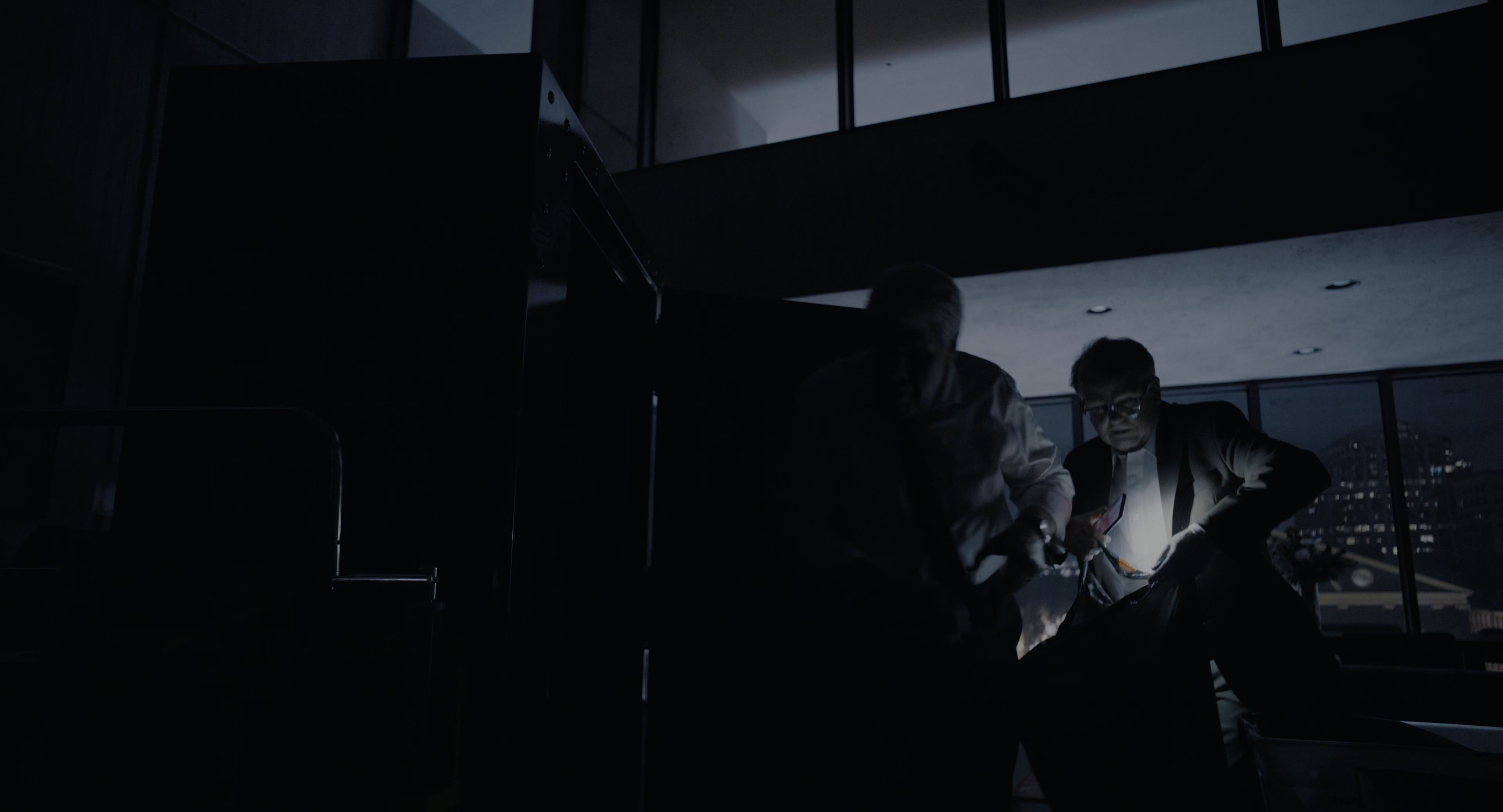 The Instigators (2024), wide, 1.85:1 — film still