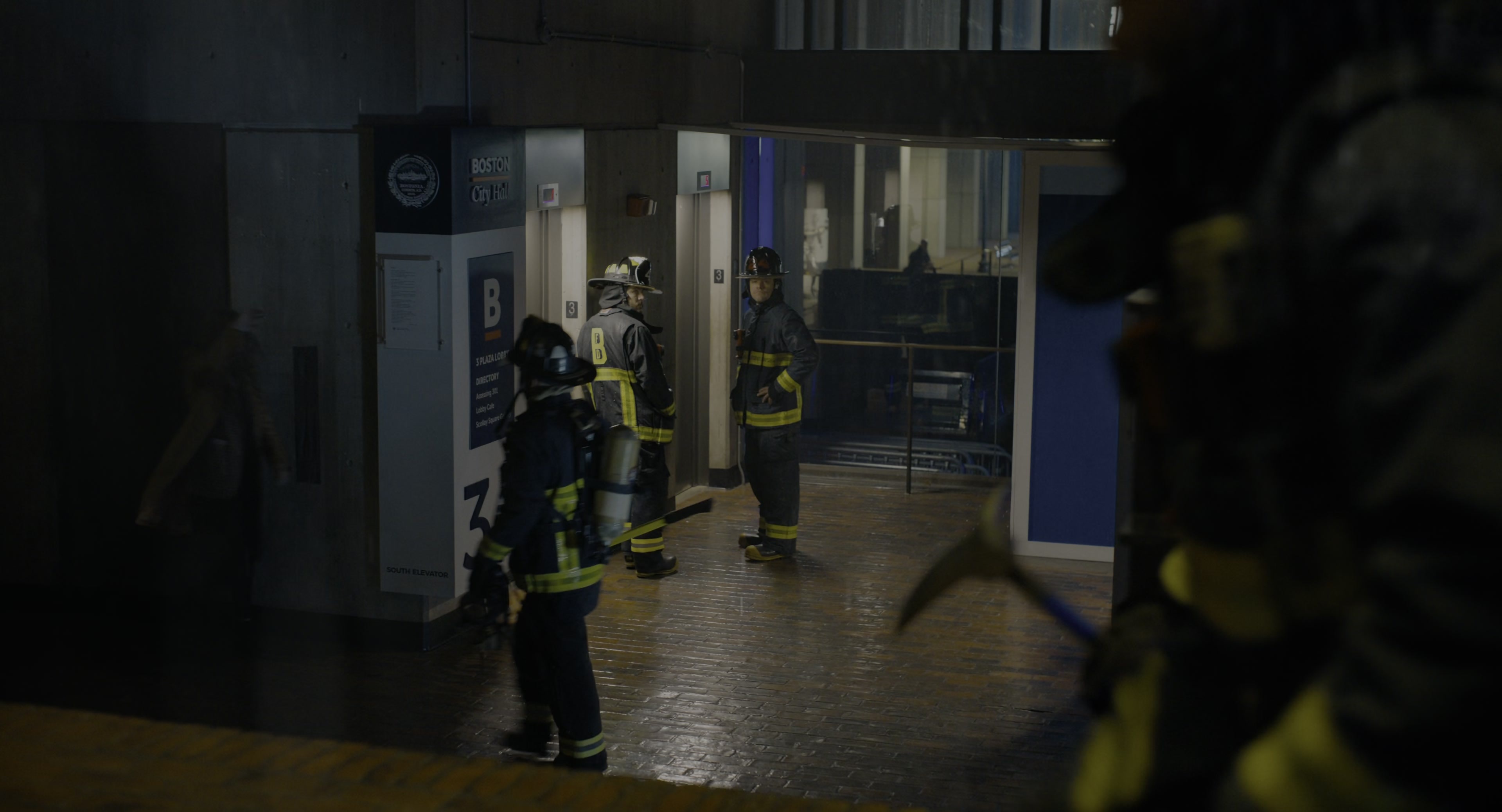 The Instigators (2024), wide, 1.85:1 — film still