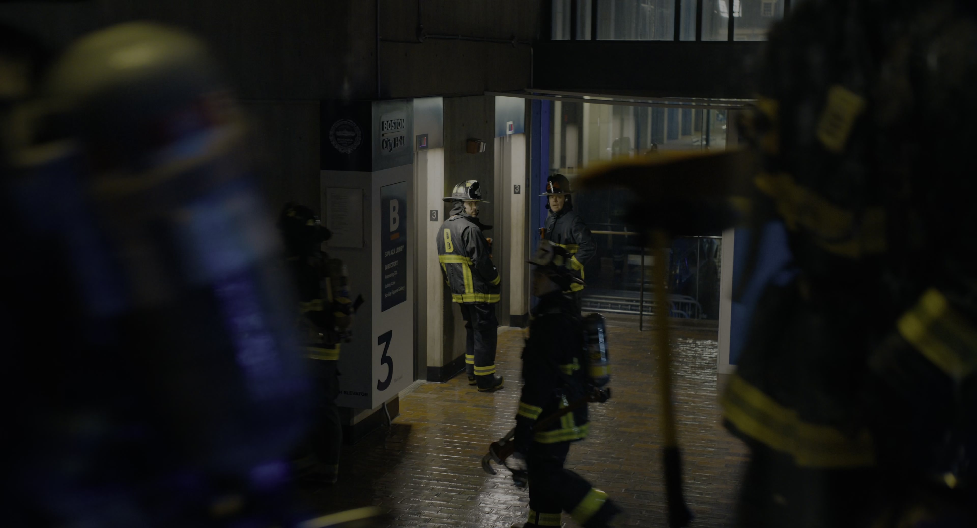 The Instigators (2024), wide, 1.85:1 — film still