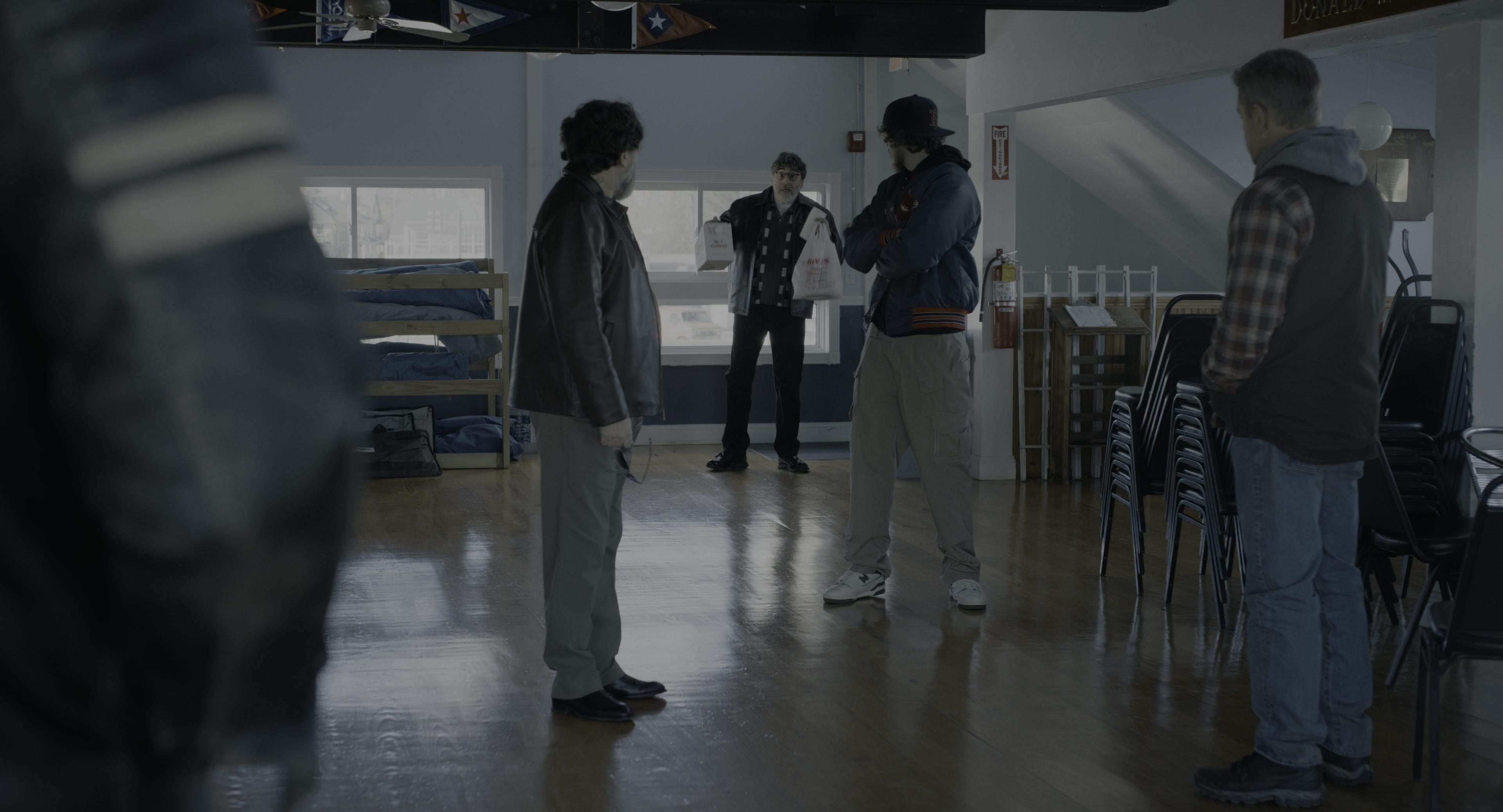 The Instigators (2024), wide, 1.85:1 — film still