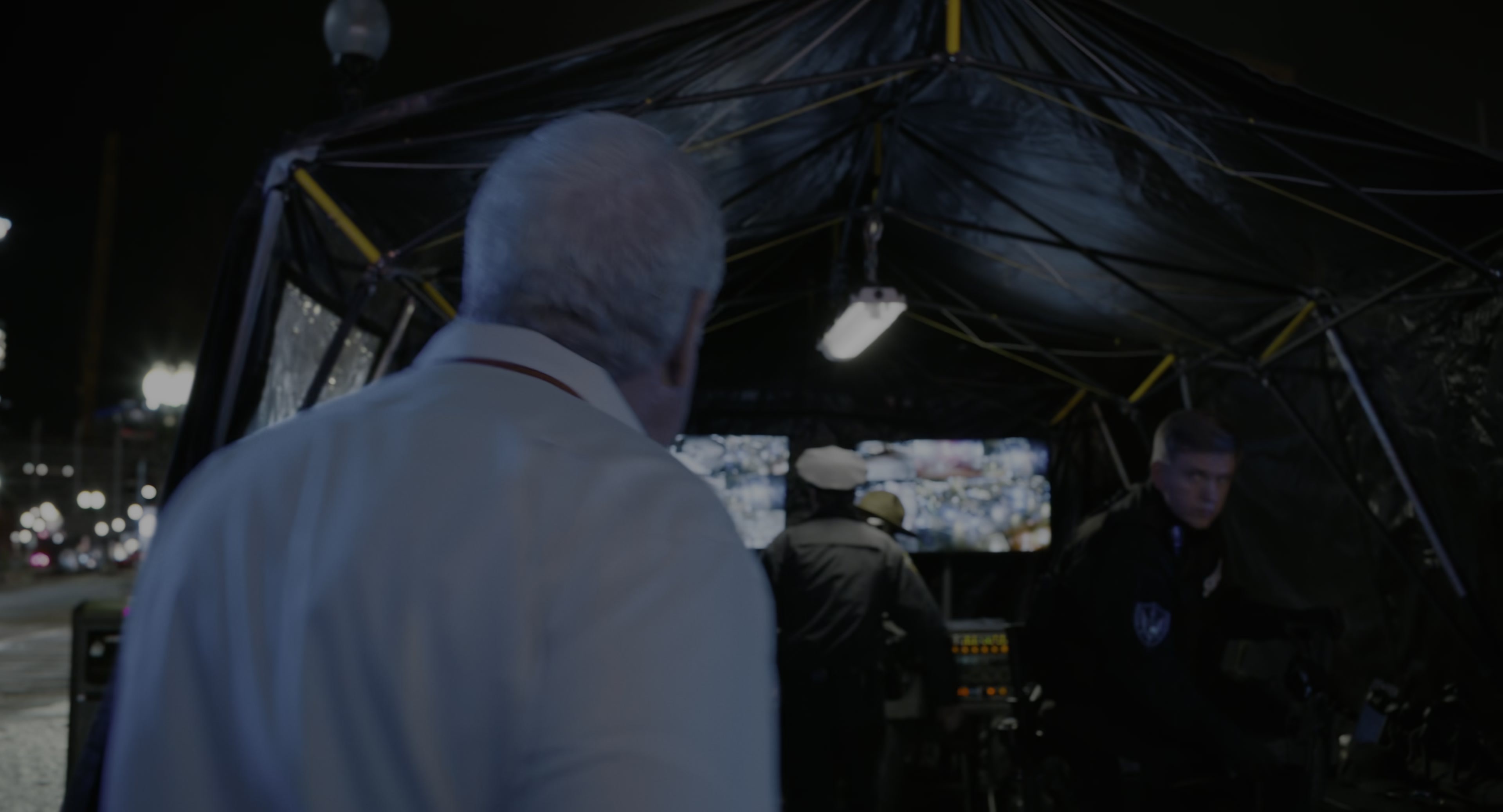 The Instigators (2024), wide, 1.85:1 — film still