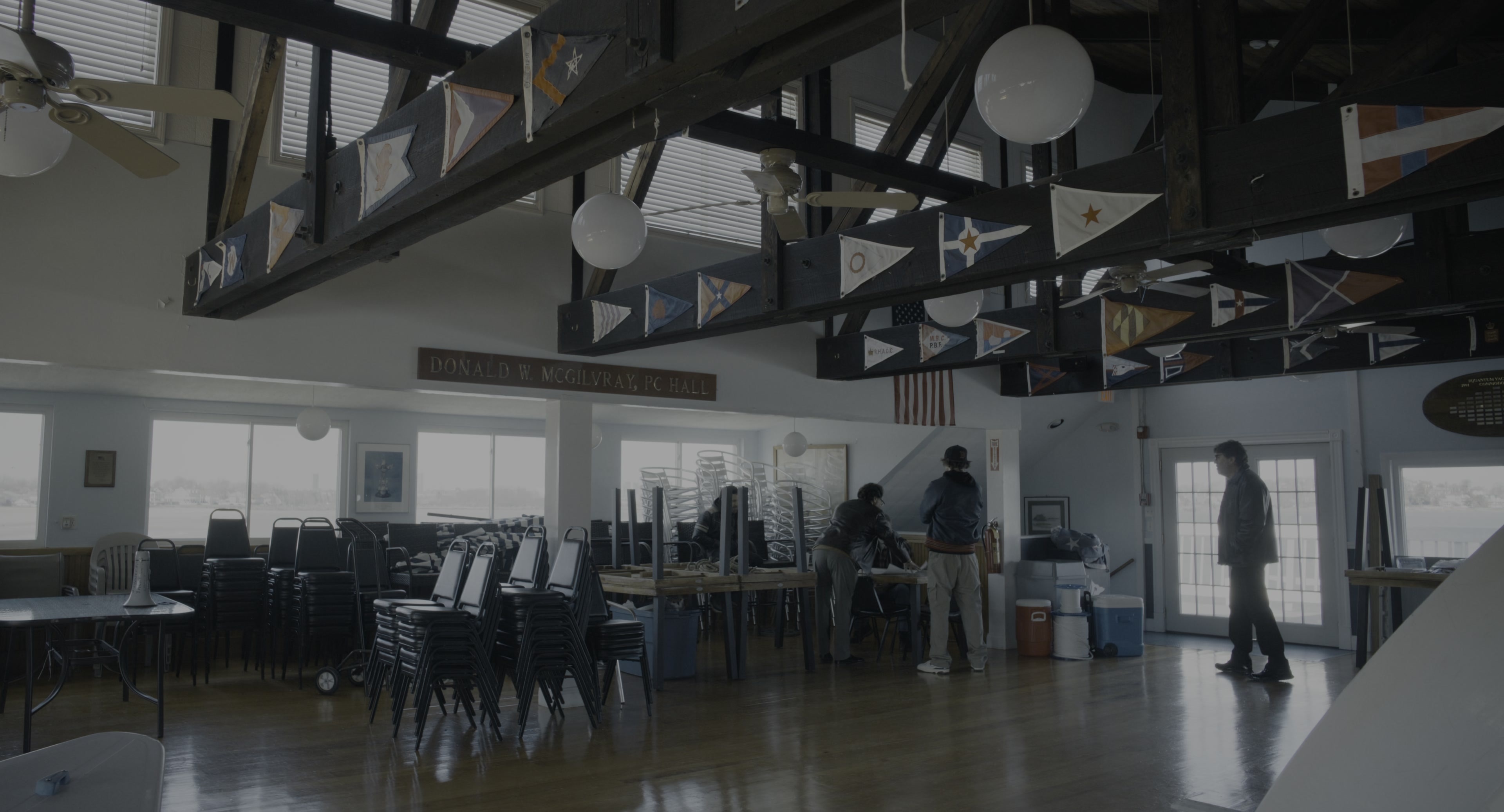 The Instigators (2024), wide, 1.85:1 — film still
