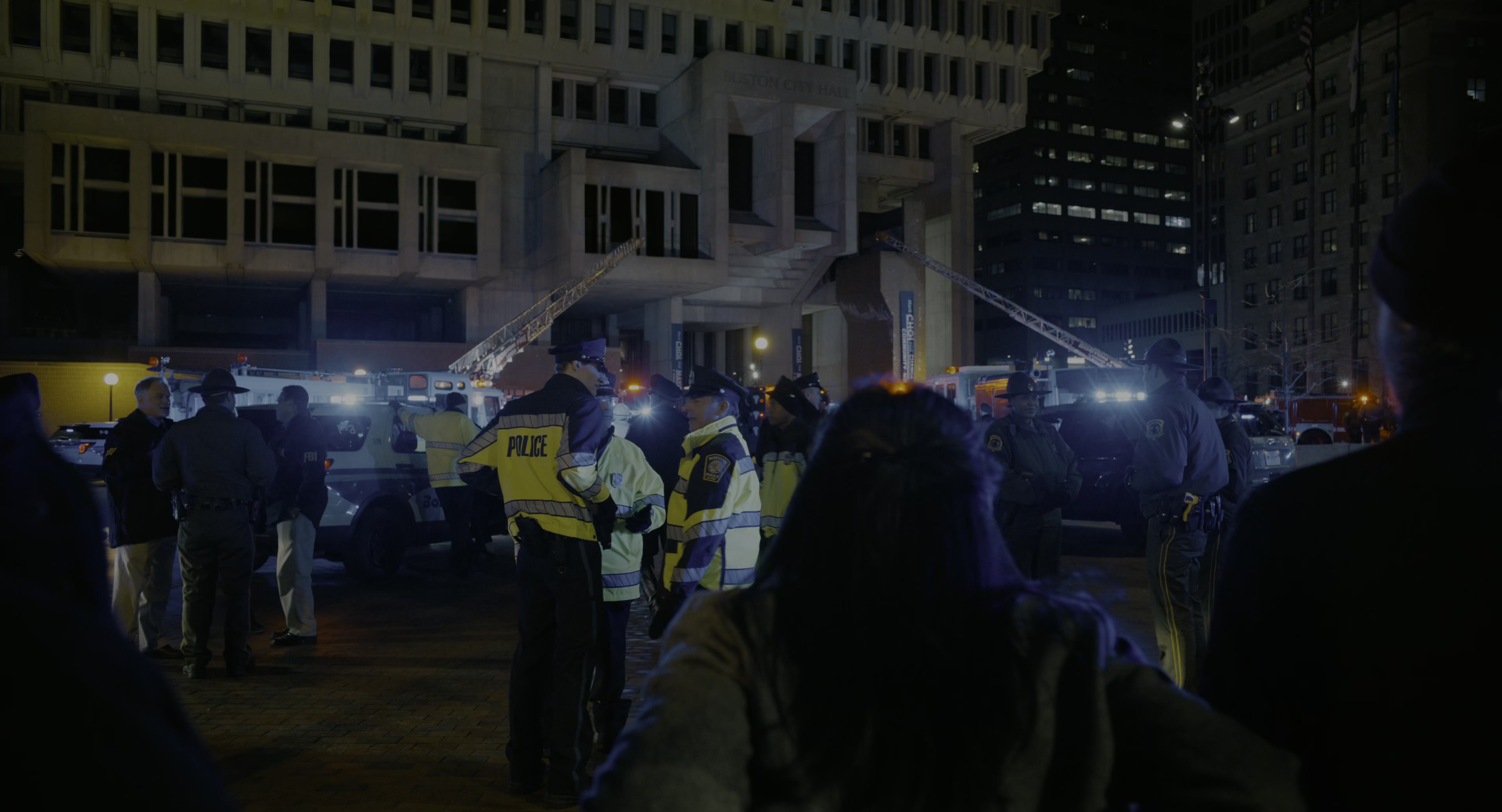The Instigators (2024), wide, 1.85:1 — film still