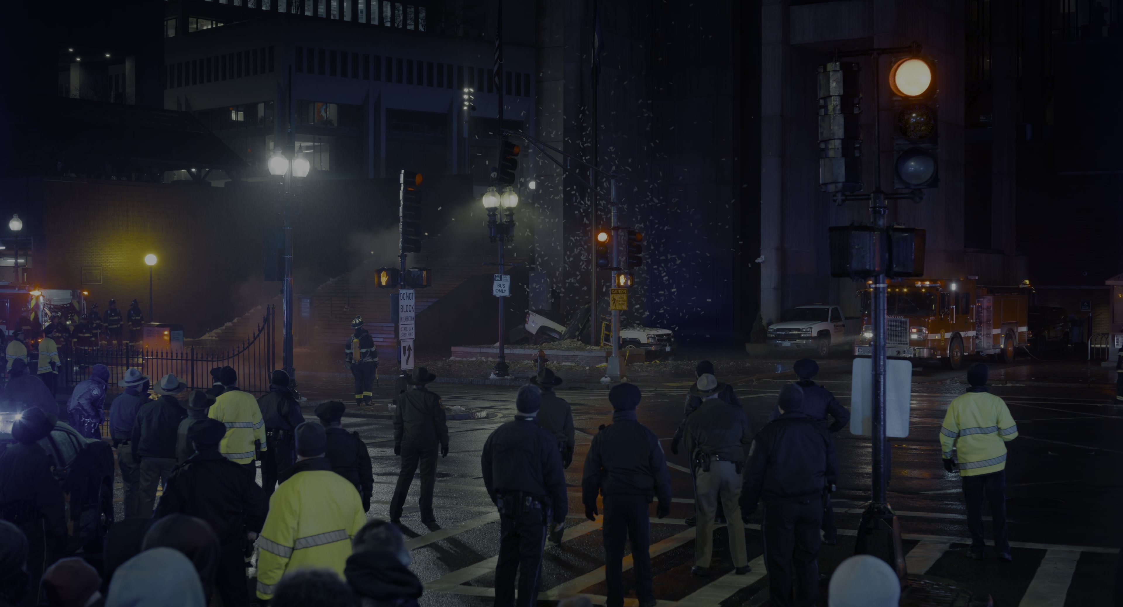 The Instigators (2024), wide, 1.85:1 — film still