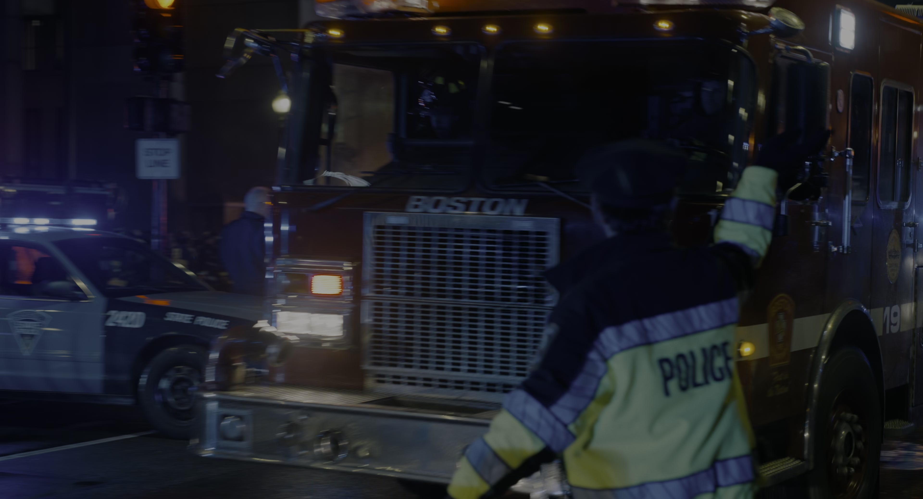 The Instigators (2024), wide, 1.85:1 — film still