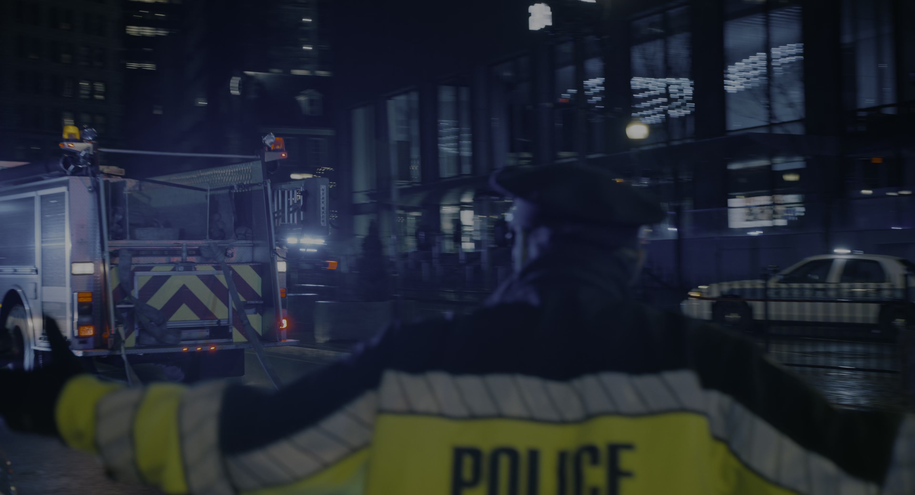 The Instigators (2024), wide, 1.85:1 — film still