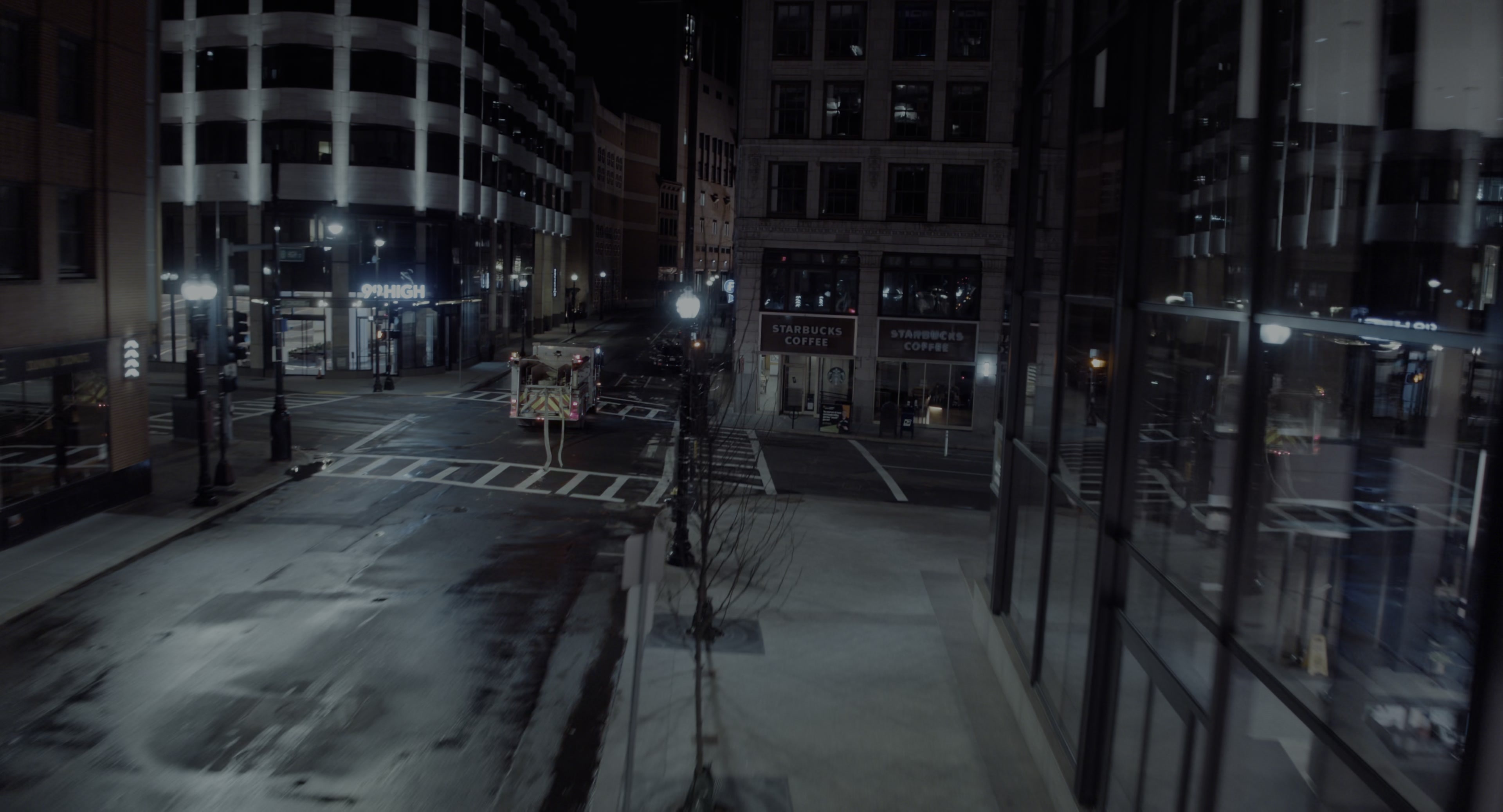 The Instigators (2024), wide, 1.85:1 — film still