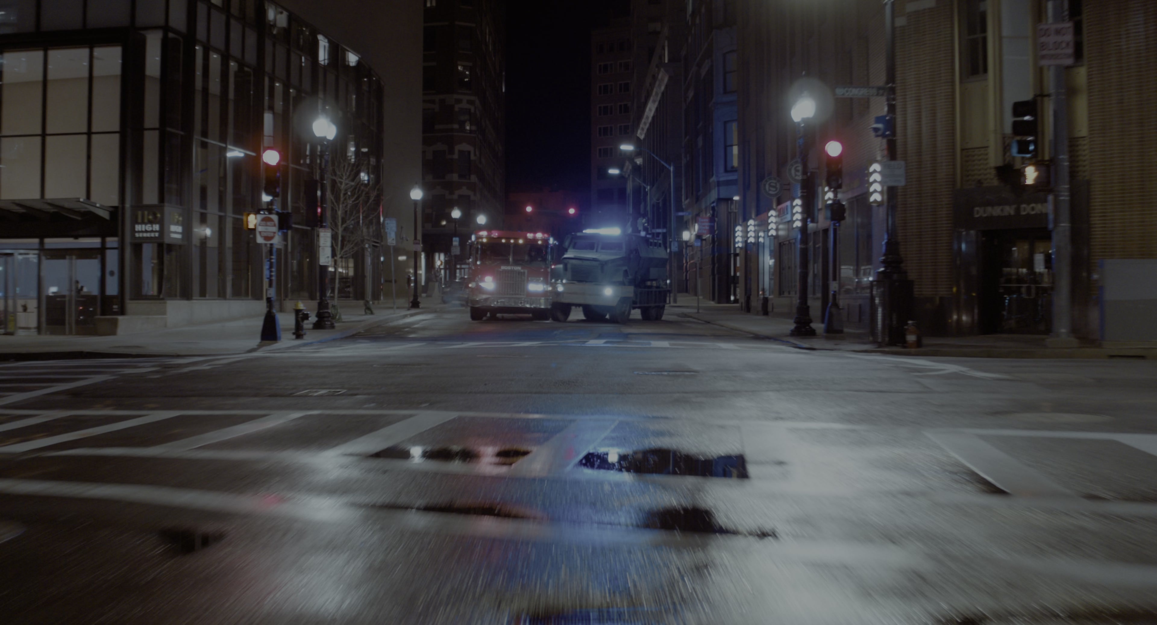 The Instigators (2024), wide, 1.85:1 — film still