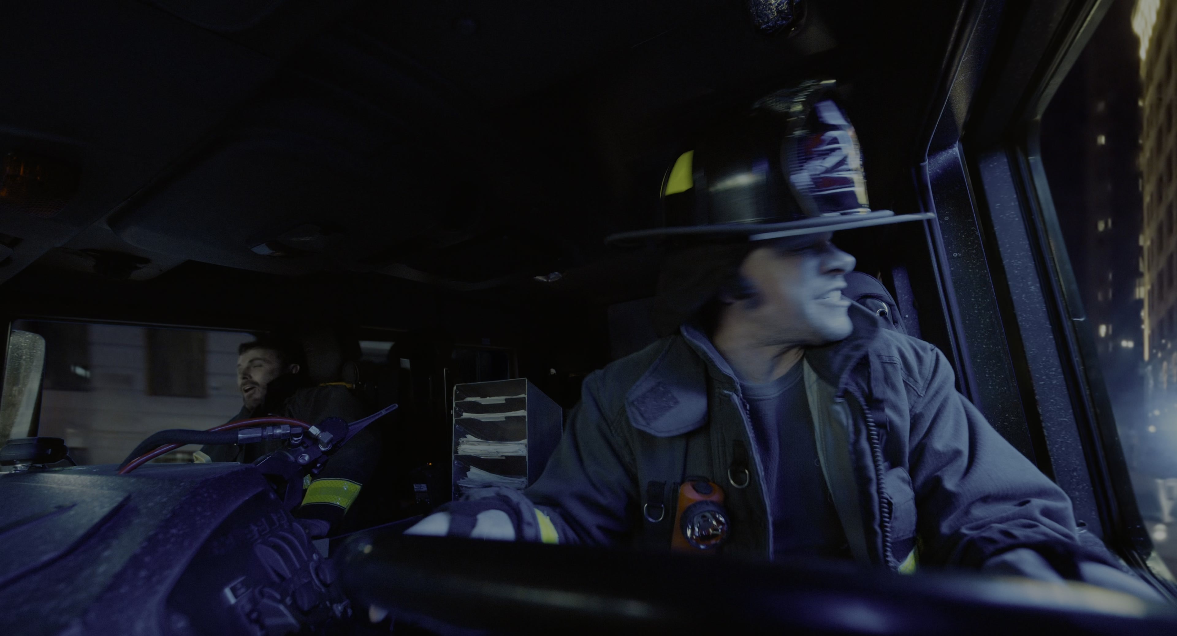 The Instigators (2024), wide, 1.85:1 — film still